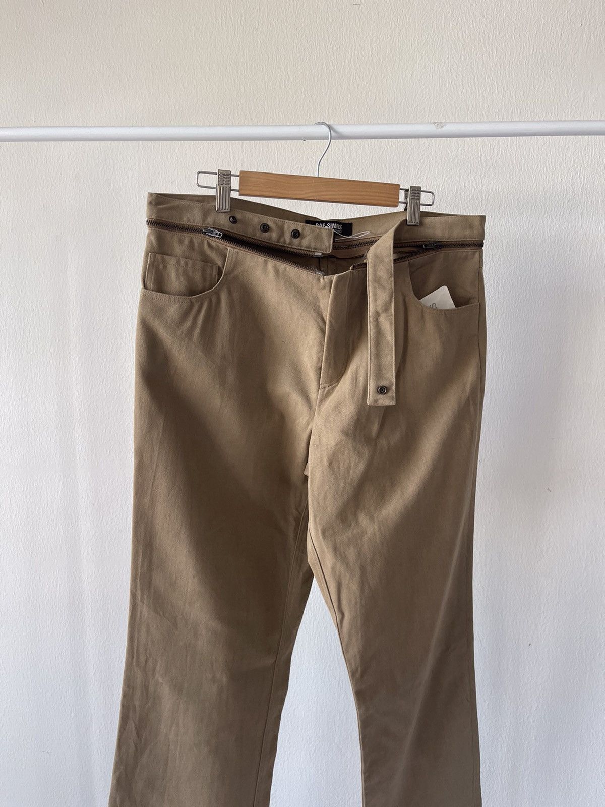 Raf Simons Rare Deadstock A/W 2002-2003 Raf Simons Zipwaist Pants Size US 34 / EU 50 - 7 Thumbnail