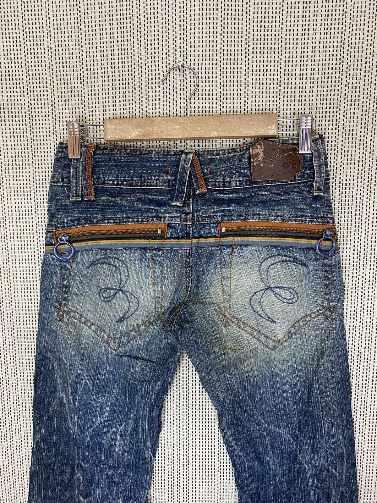 GOSTAR DE FUGA × Japanese Brand ‼️JAPANASE BRAND ET DENIM FLARED DISTRESSED‼️ Size US 29 - 8 Thumbnail