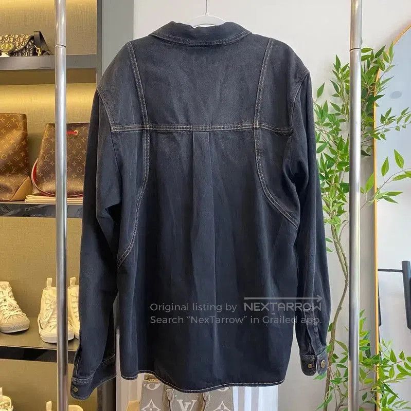 Louis Vuitton Louis Vuitton Black Cotton Men's Jacket . Size US L / EU 52-54 / 3 - 2 Thumbnail