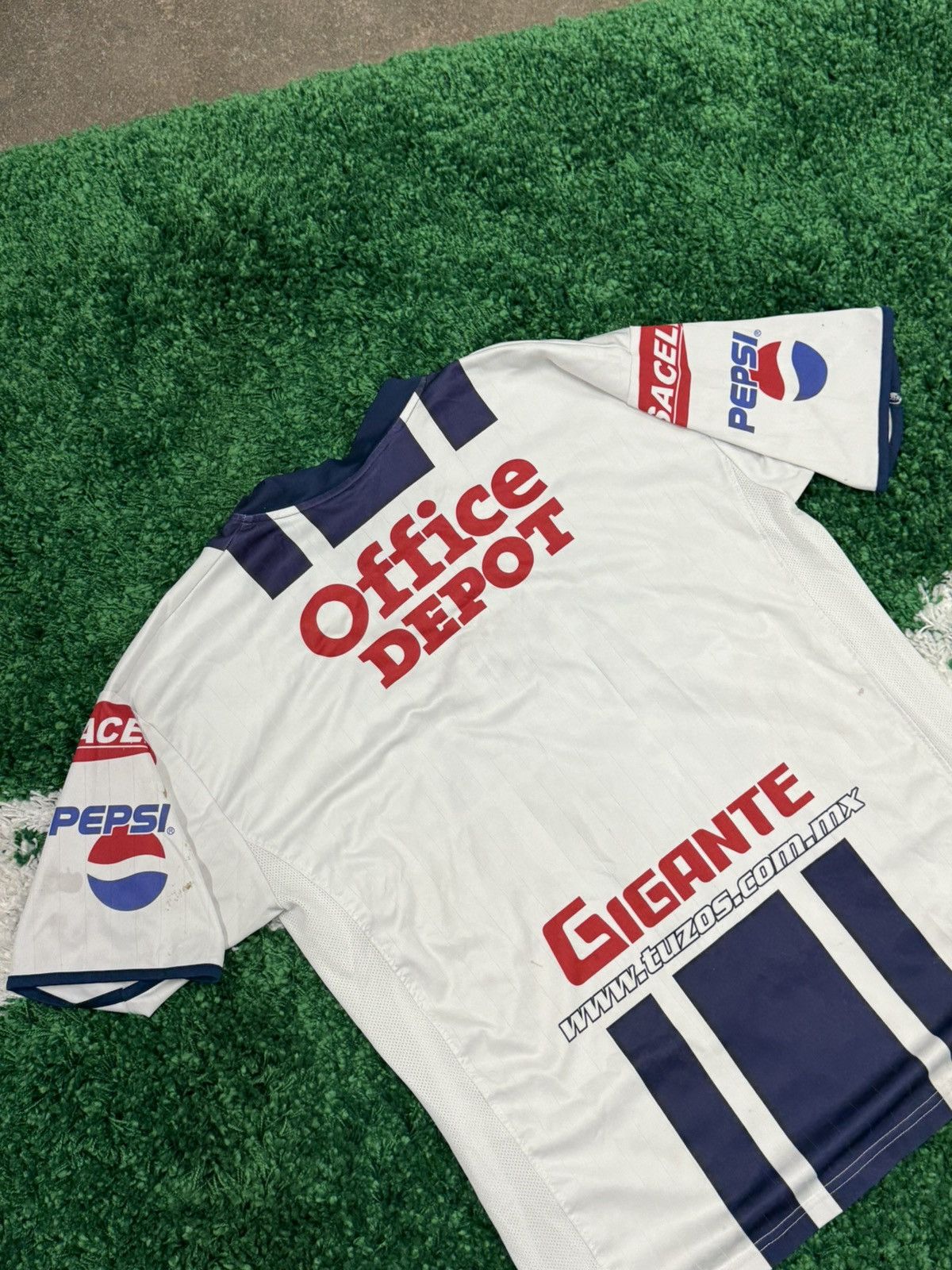 Vintage Cemento Cruz Azul Cement Office Depot Pepsi Jersey XL Size US XL / EU 56 / 4 - 2 Thumbnail