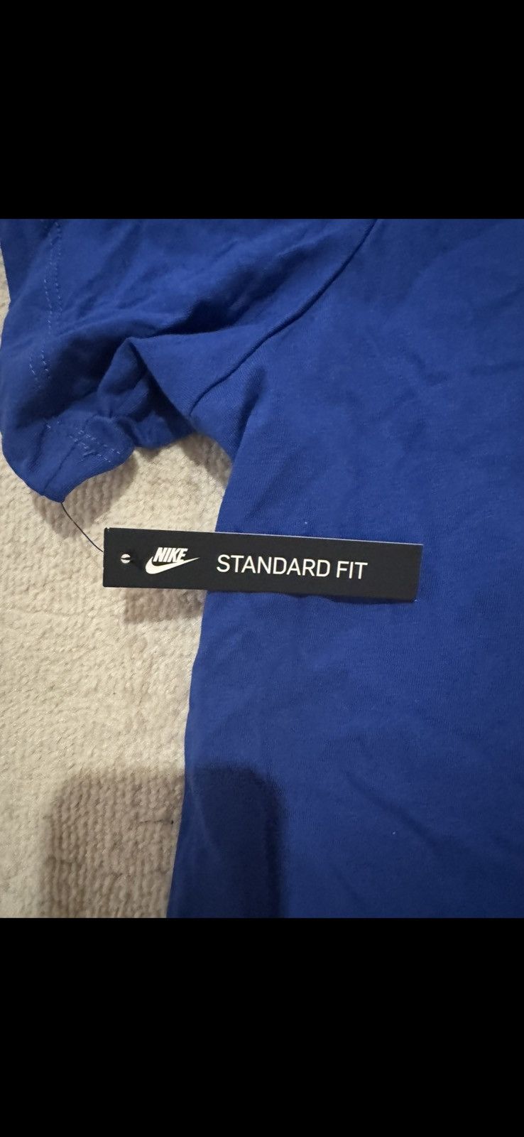 Nike Nike “Just Do It” Blue Athletic T-Shirt Size US XL / EU 56 / 4 - 4 Thumbnail