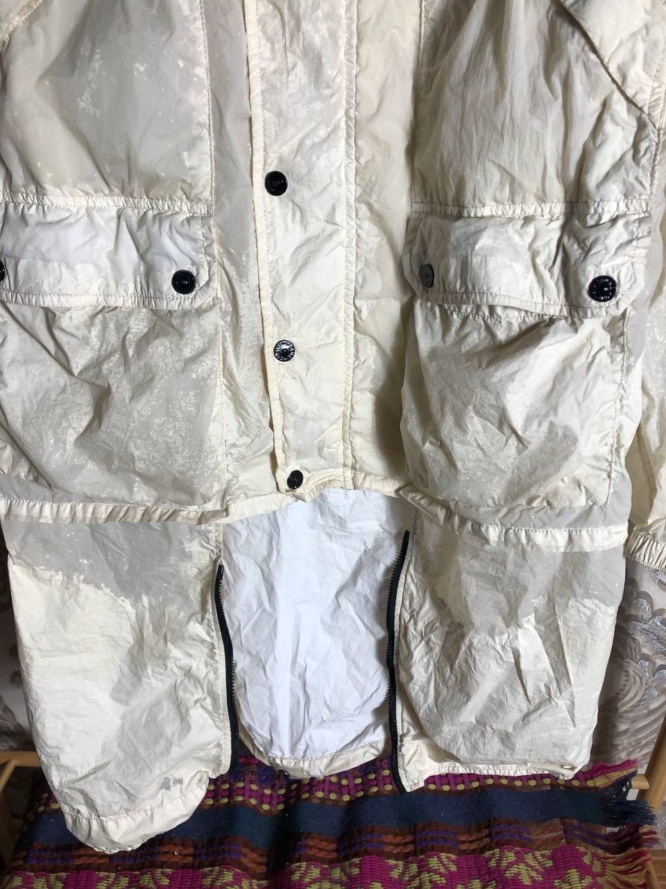 Stone Island VINTAGE STONE ISLAND MEMBRANA TC ITALIAN DESIGNER JACKET Y2K Size US L / EU 52-54 / 3 - 10 Thumbnail
