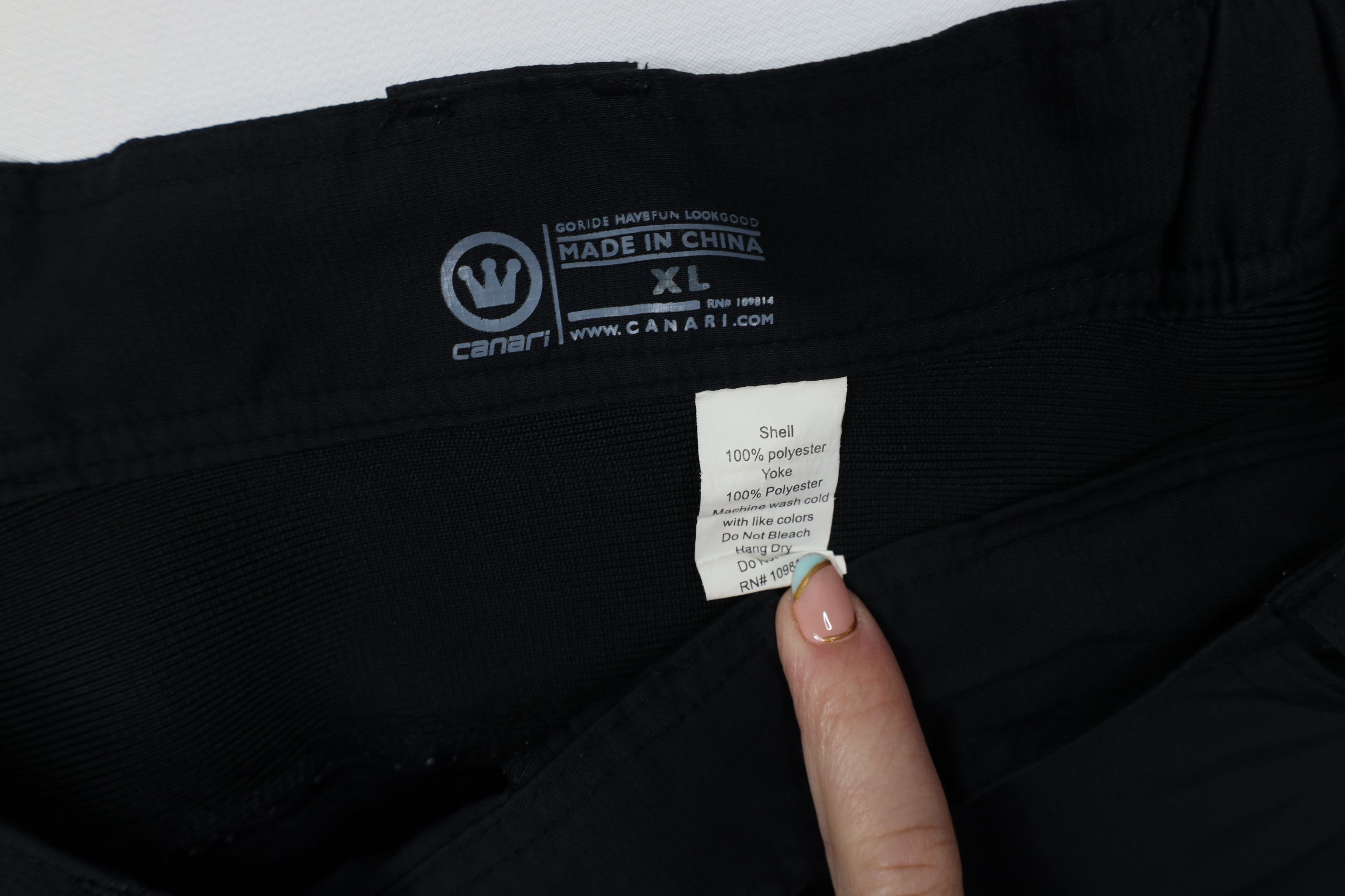 Canari Vintage Y2K Canari Bicycle Cycling Shorts Longer Fit Black Size US 36 / EU 52 - 7 Thumbnail