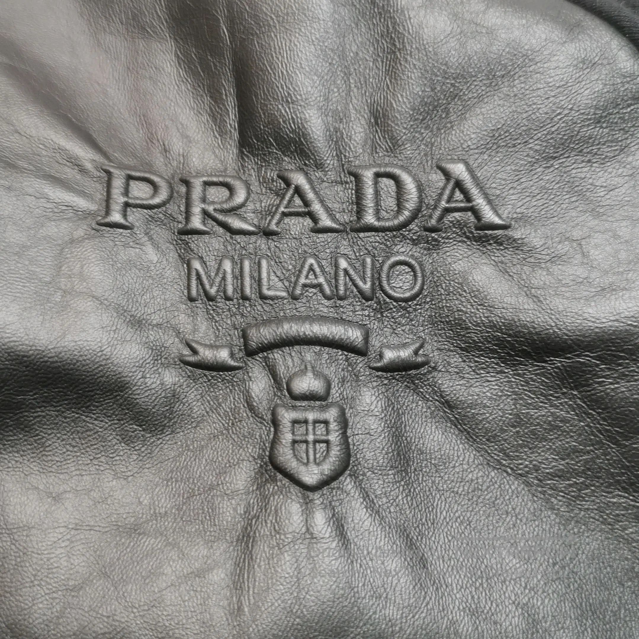 Prada Prada Hooded Jacket with Leather and Cotton Blend . Size US L / EU 52-54 / 3 - 9 Thumbnail