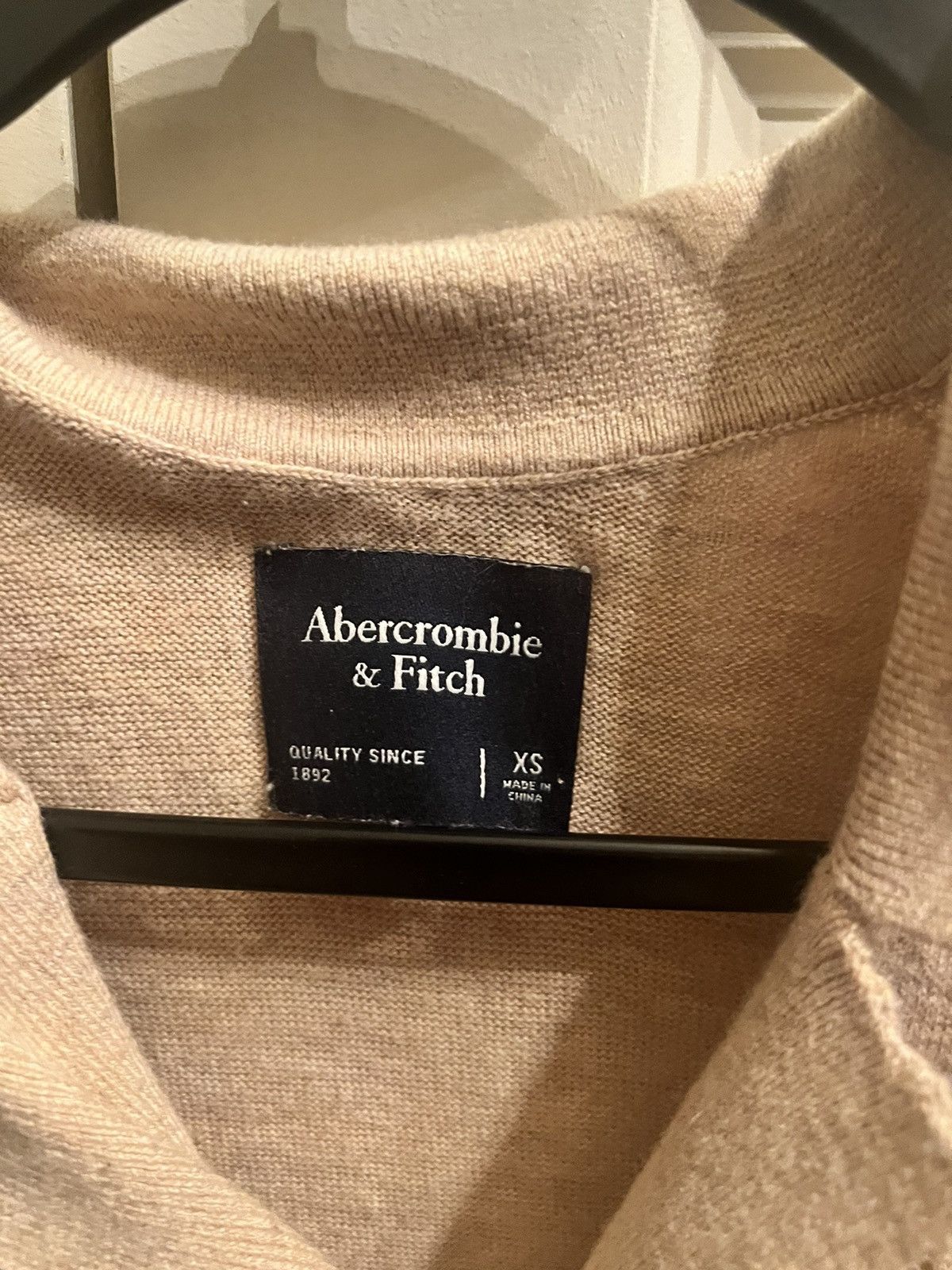 Abercrombie & Fitch Tan Abercrombie Button Up (xs) Size US XS / EU 42 / 0 - 3 Thumbnail
