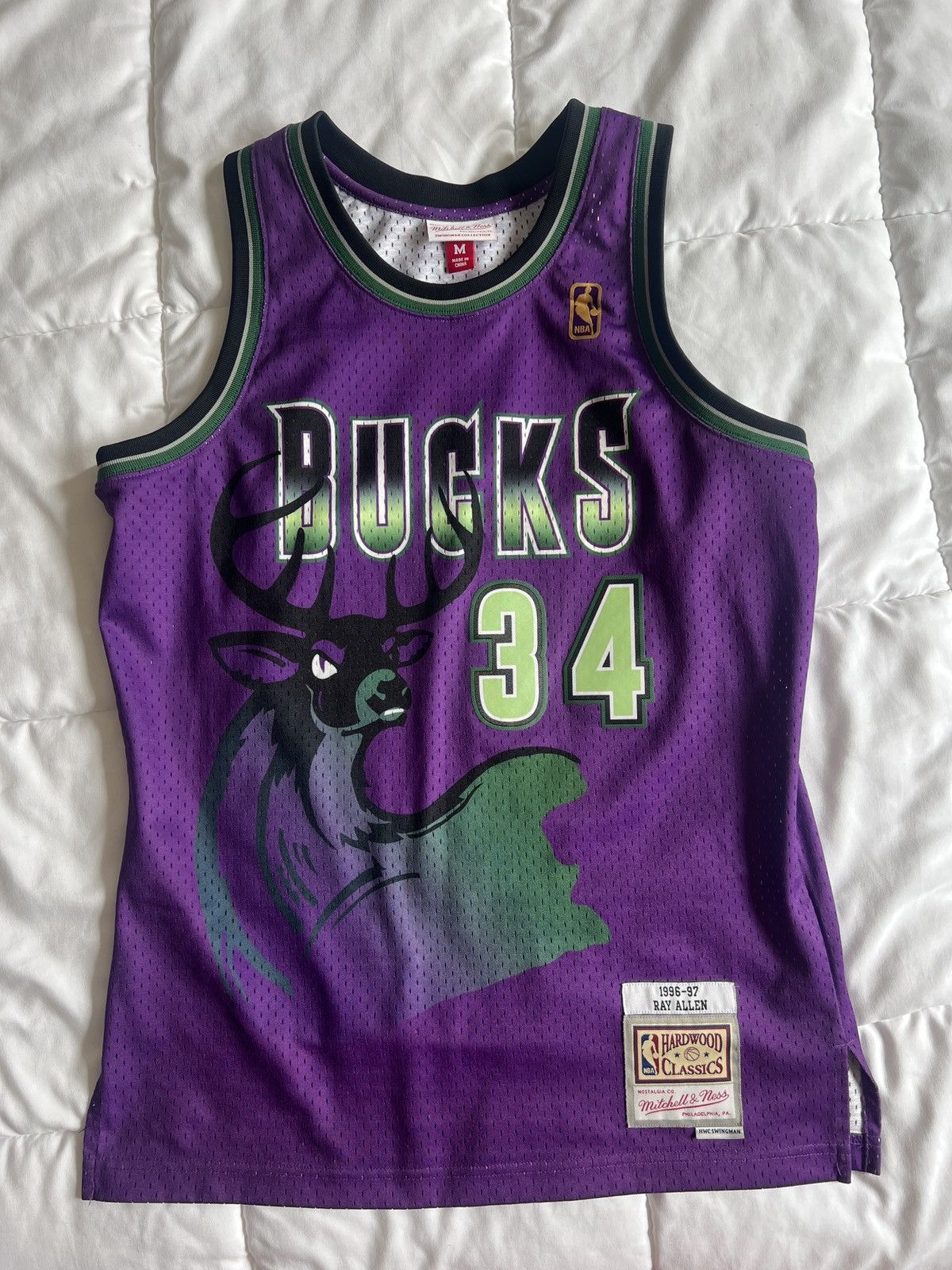 Mitchell & Ness Ray Allen Hardwood Classics Jersey Size US M / EU 48-50 / 2 - 6 Thumbnail