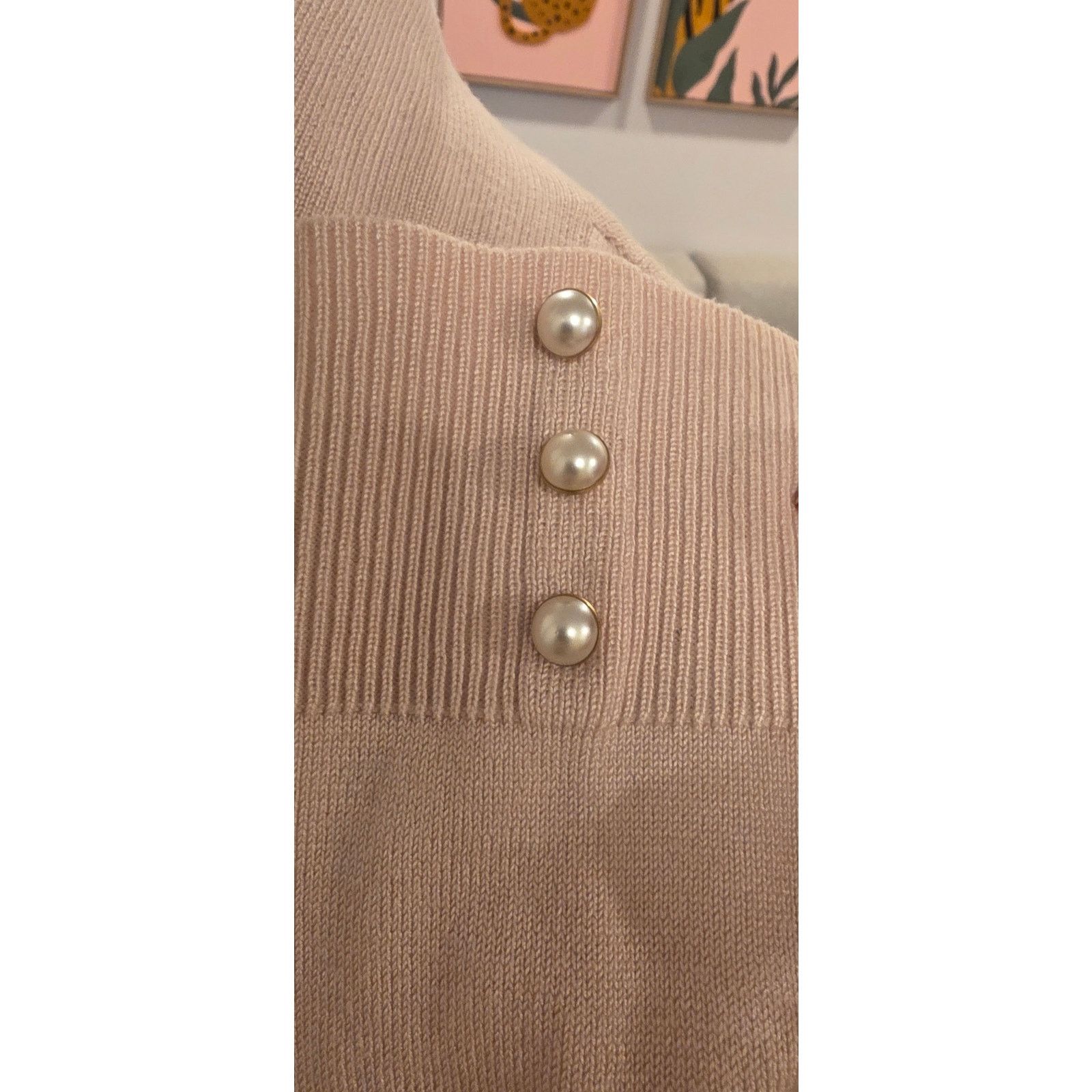 Other 89th & Madison Blush Pink Open Cardigan Size 1x NWOT Size XL / US 12-14 / IT 48-50 - 3 Thumbnail