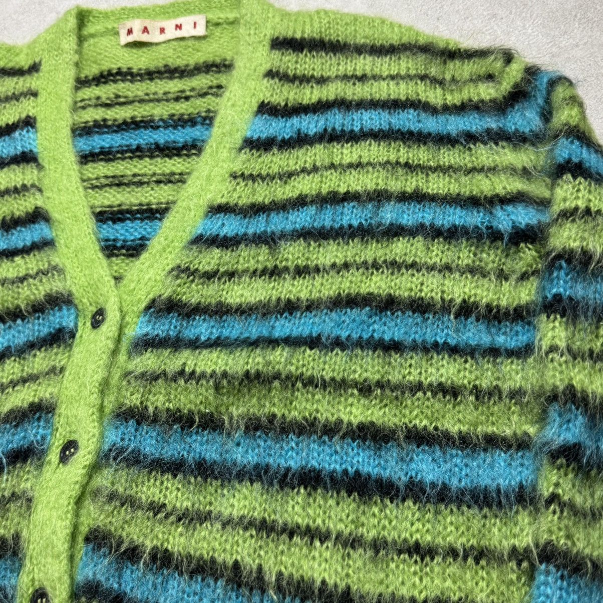 Marni Marni Mohair Stripe cardigan Size US M / EU 48-50 / 2 - 4 Thumbnail