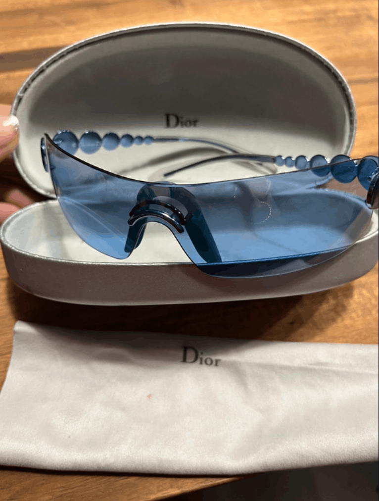 Dior DIOR Sunglasses Ruthenium Ski Millenium Wrap Mask Bike Size ONE SIZE - 1 Thumbnail