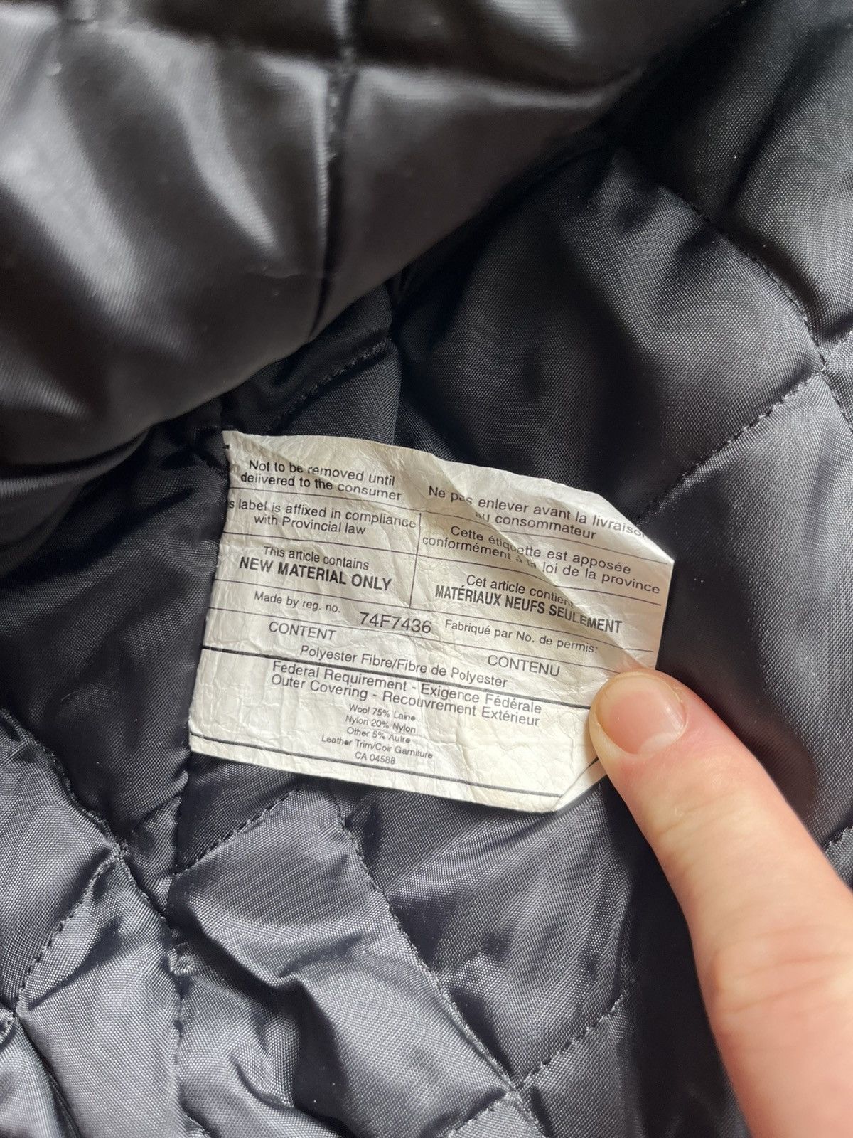 Sony Sony leather/wool jacket Size US L / EU 52-54 / 3 - 8 Thumbnail