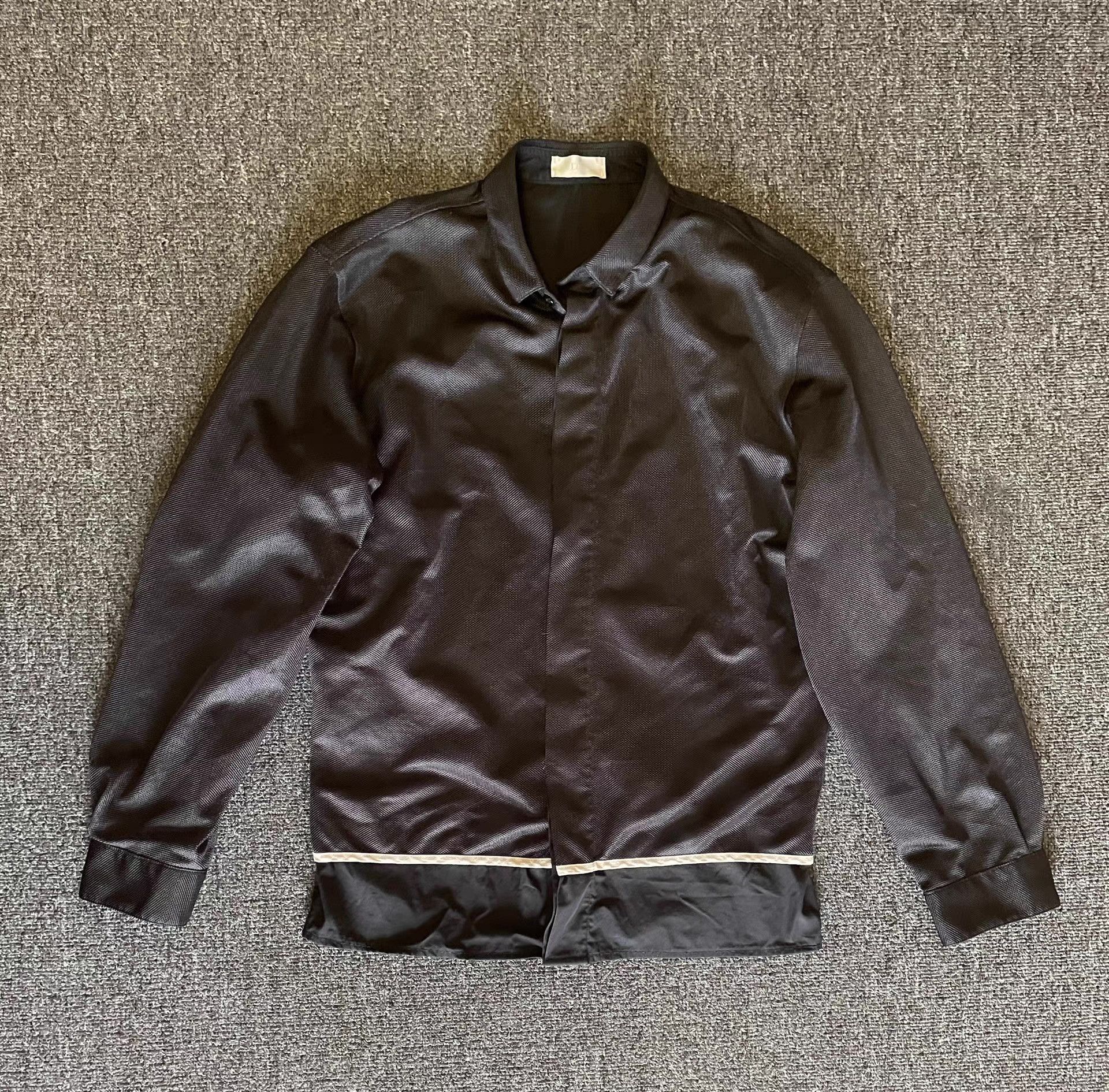 Dior Dior black mesh shirt Q4 Size US S / EU 44-46 / 1 - 1 Thumbnail