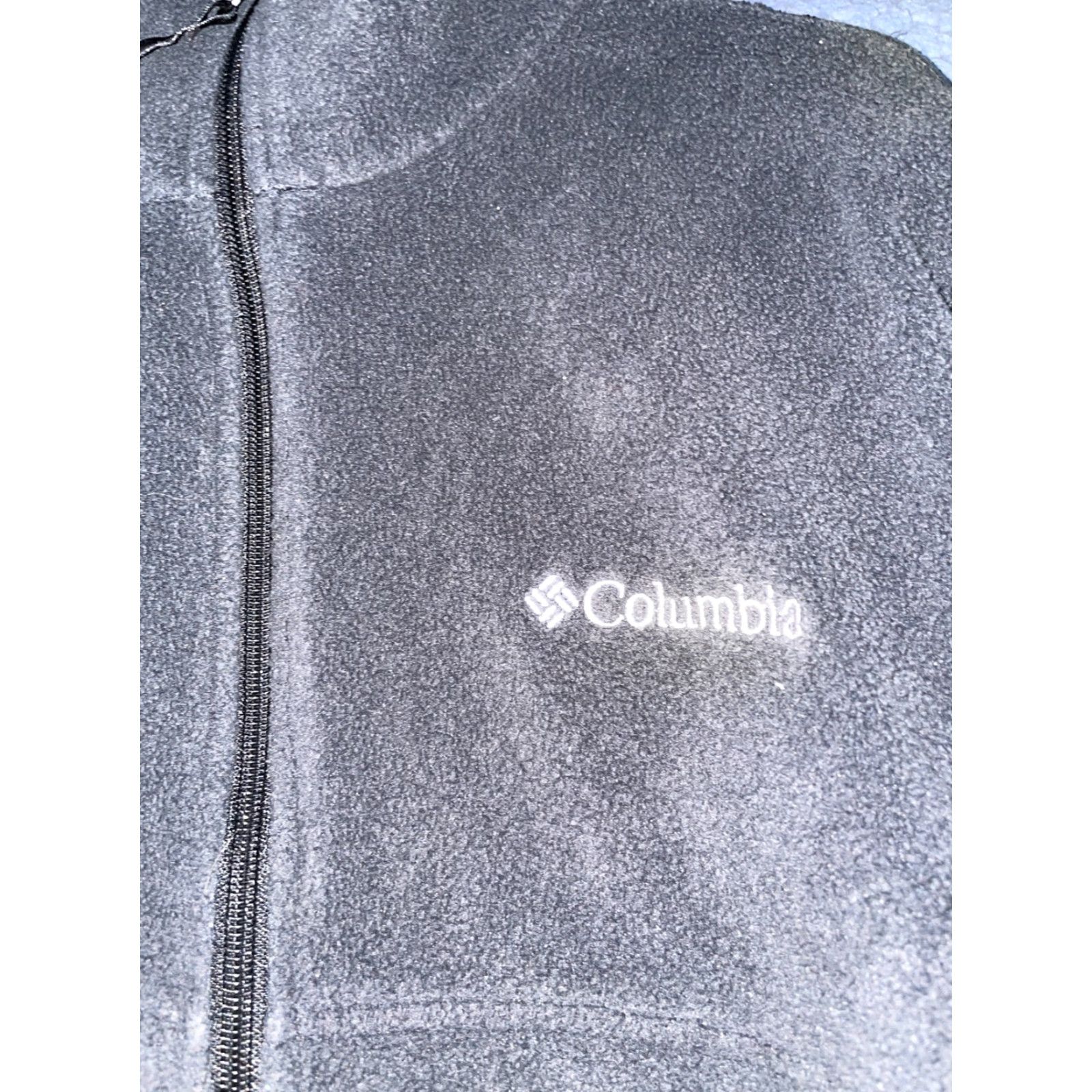 Vintage Columbia Jacket Men L Black Fleece Full Zip Zipped Pockets Stand-Up Collar Outdoor Windbreaker Casual Regular Size L Size US L / EU 52-54 / 3 - 2 Thumbnail