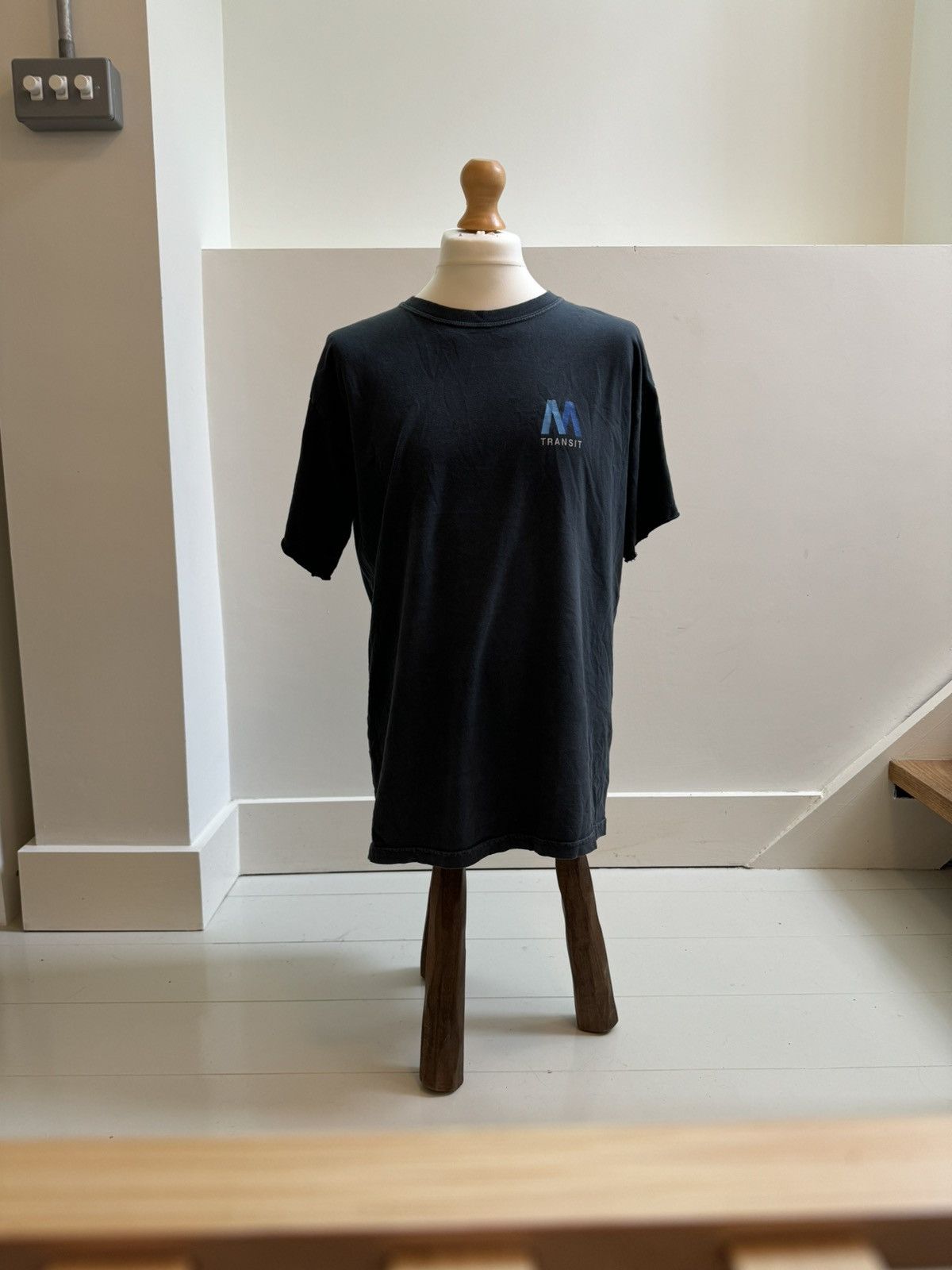 Only NY Vintage MTA Navy/Blue USA flag Graphic T Size US L / EU 52-54 / 3 - 4 Thumbnail