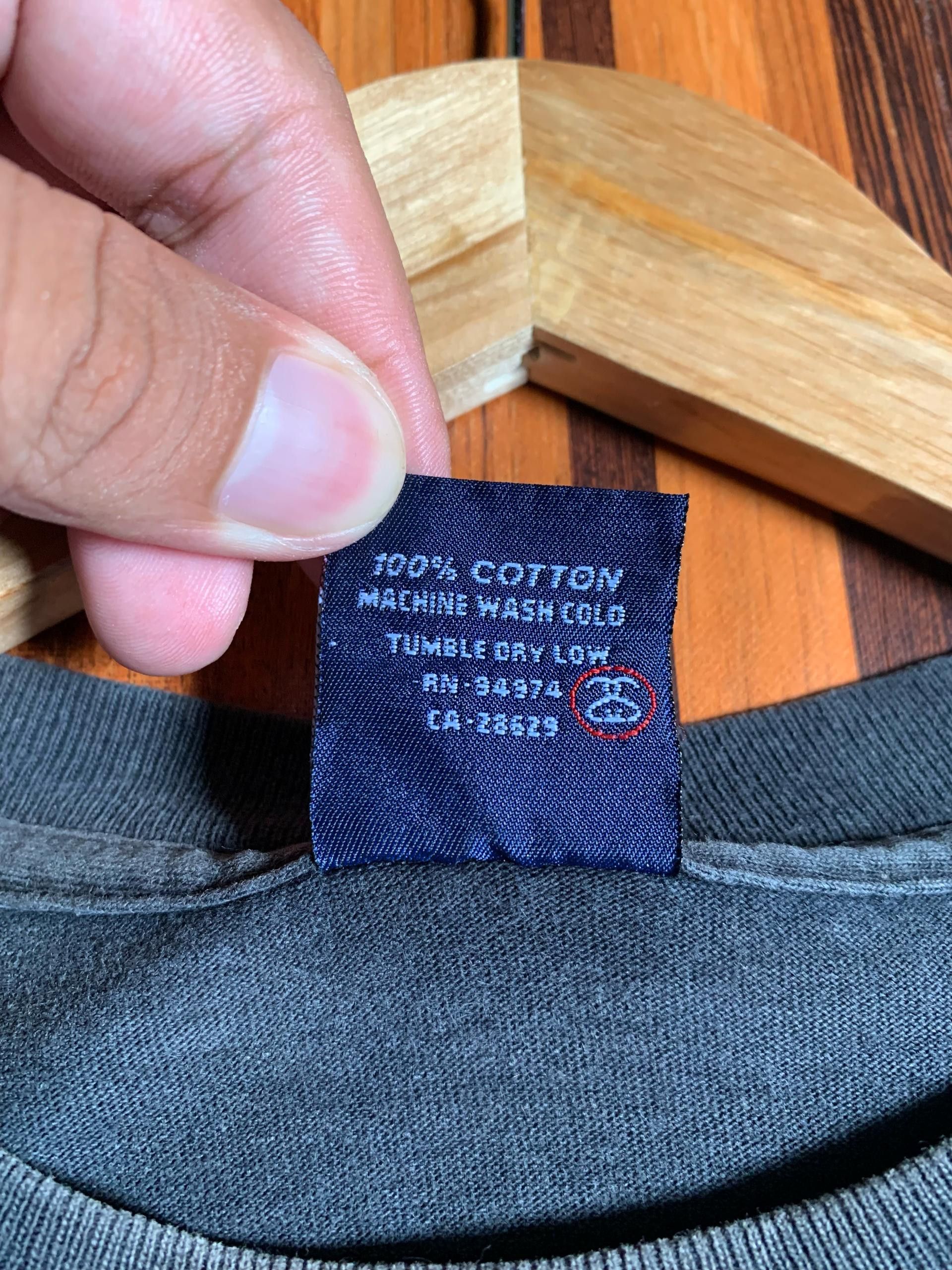 Vintage 90s Stussy skull Logo Made USA single stich skateboarding Size US S / EU 44-46 / 1 - 7 Thumbnail