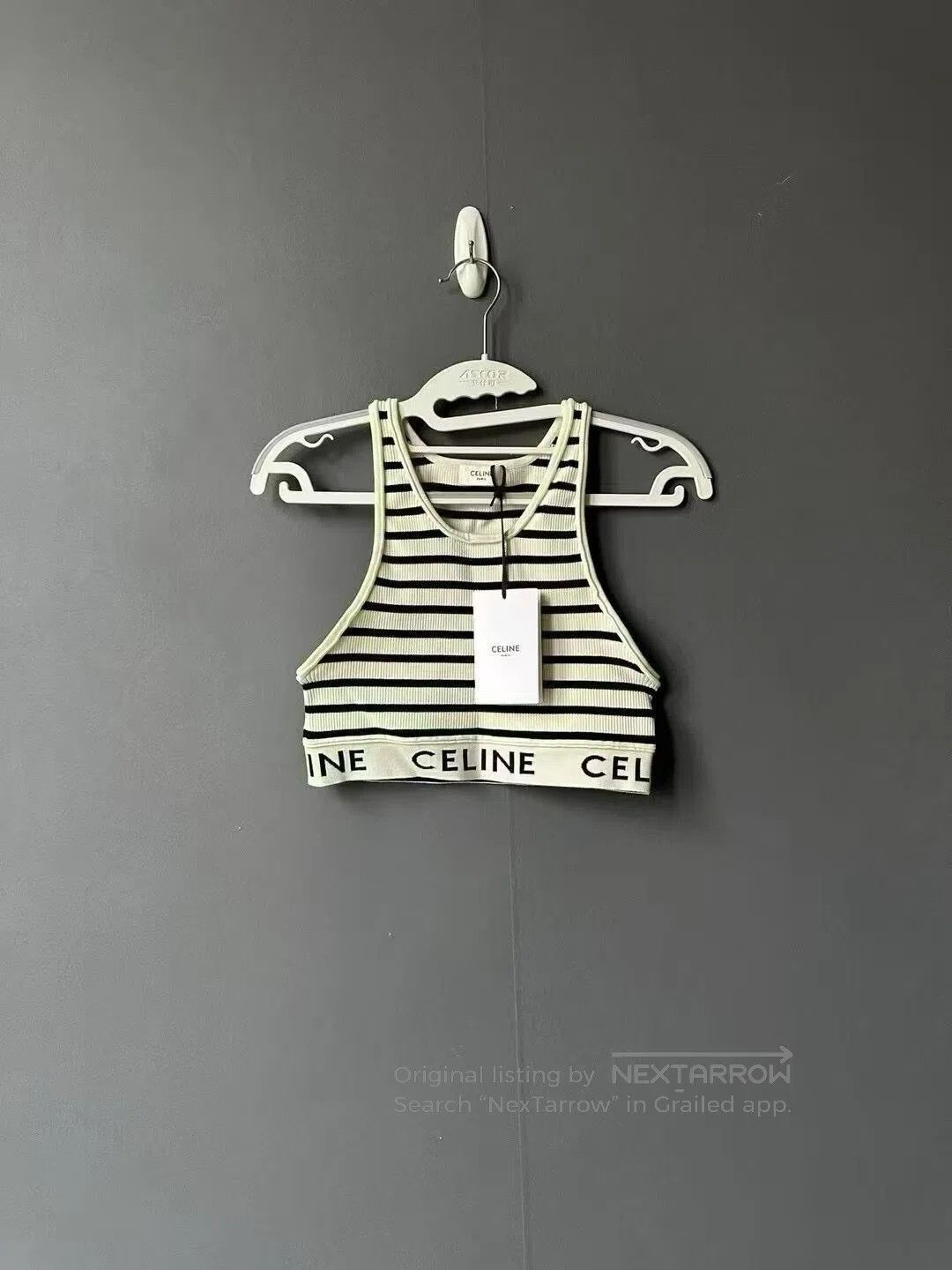 Celine CELINE Striped Knit Vest| Size M / US 6-8 / IT 42-44 - 1 Thumbnail