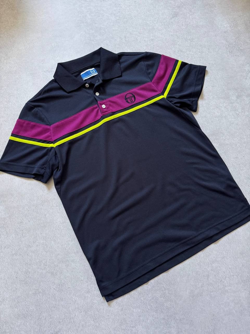 Sergio Tacchini Vintage Sergio Tacchini Polo Shirt Classic Logo Size US M / EU 48-50 / 2 - 4 Thumbnail