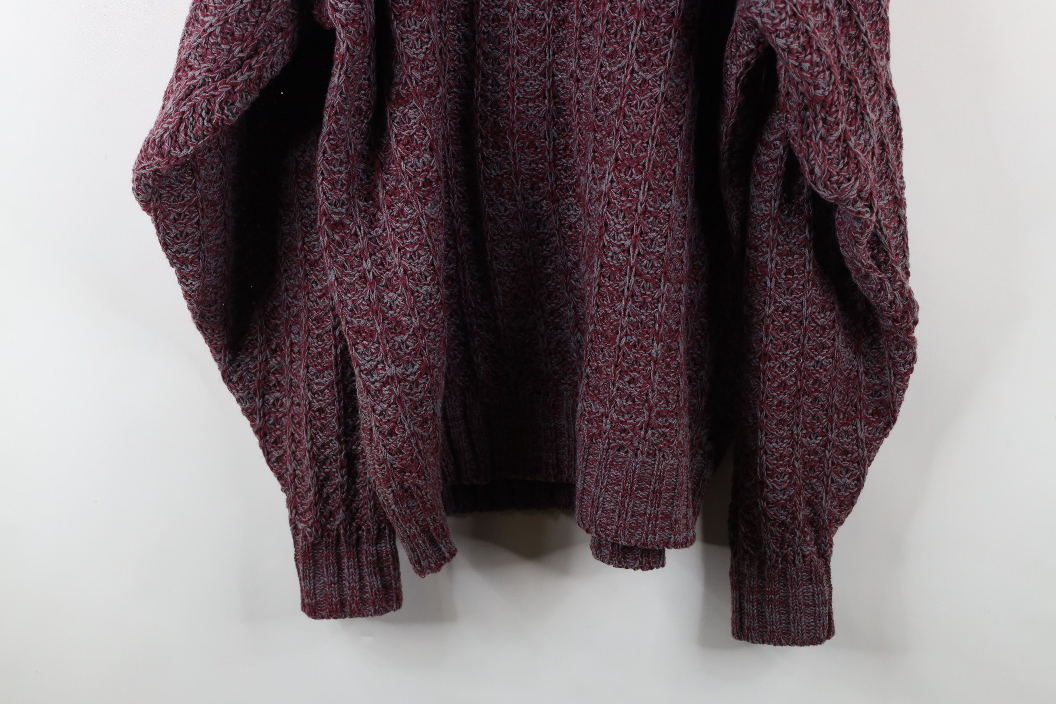 Vintage Vintage 90s Streetwear Chunky Ribbed Knit Crewneck Sweater Size US XXL / EU 58 / 5 - 8 Thumbnail