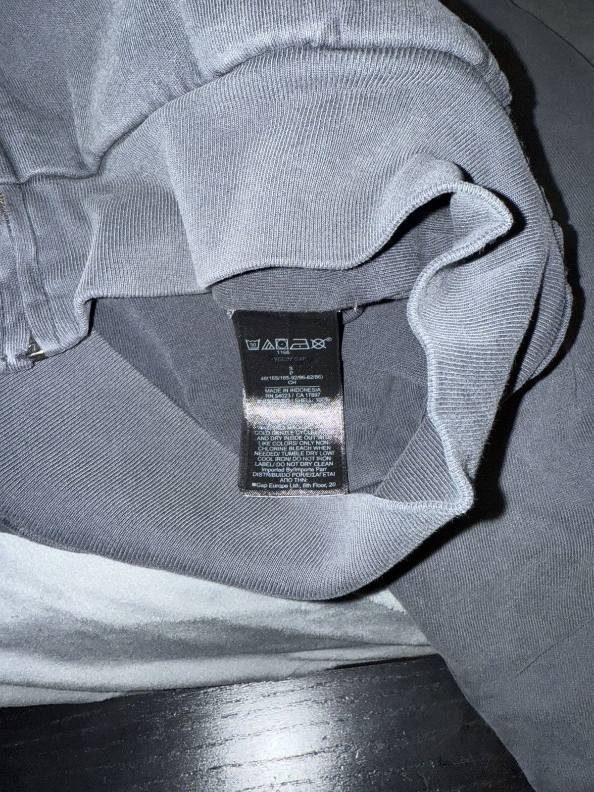 Gap × Kanye West × Yeezy Yeezy Gap Zip Up Poetic Black Size US S / EU 44-46 / 1 - 6 Thumbnail