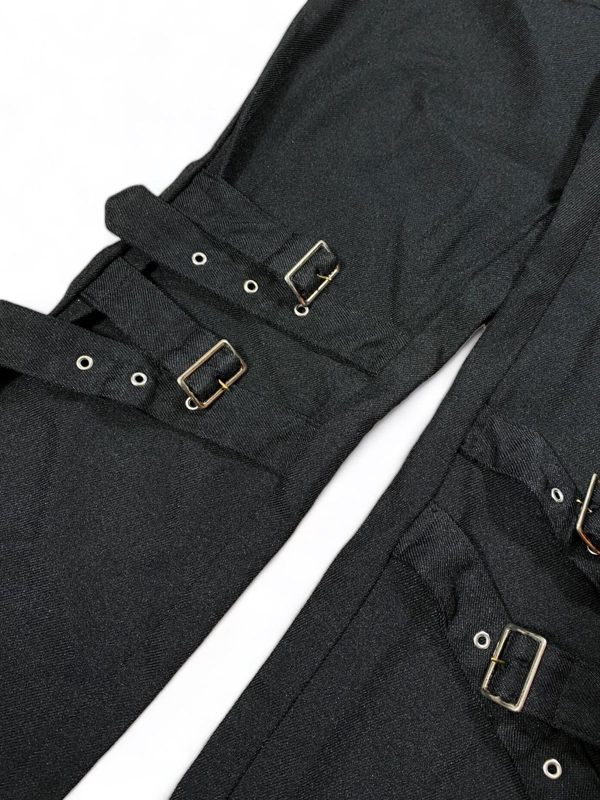 Comme des Garcons Comme Des Garçons Black - Belted Bondage Pants Size US 34 / EU 50 - 3 Thumbnail