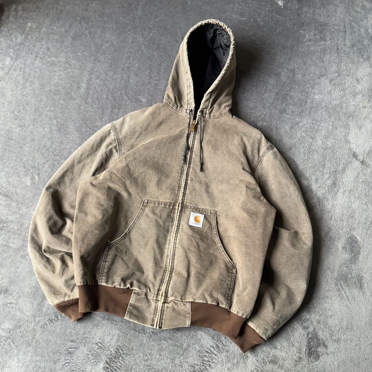 Carhartt 90s CHESTNUT ACTIVE CARHARTT JACKET Size US M / EU 48-50 / 2 - 2 Thumbnail