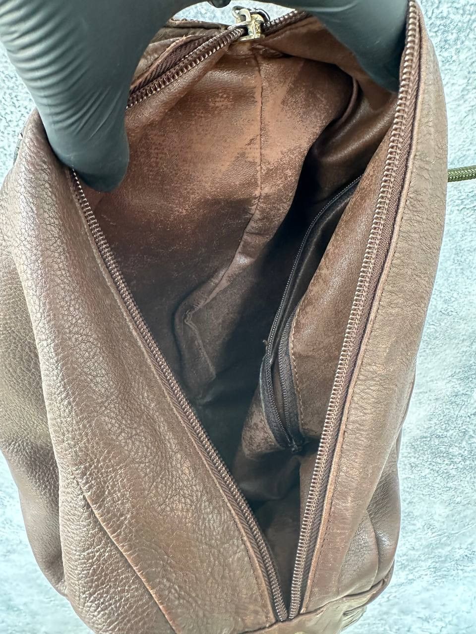 Leather × Russell & Bromley × Vintage Russell & Bromley Vintage Leather Sling Bag Croc Embossed Size ONE SIZE - 13 Thumbnail