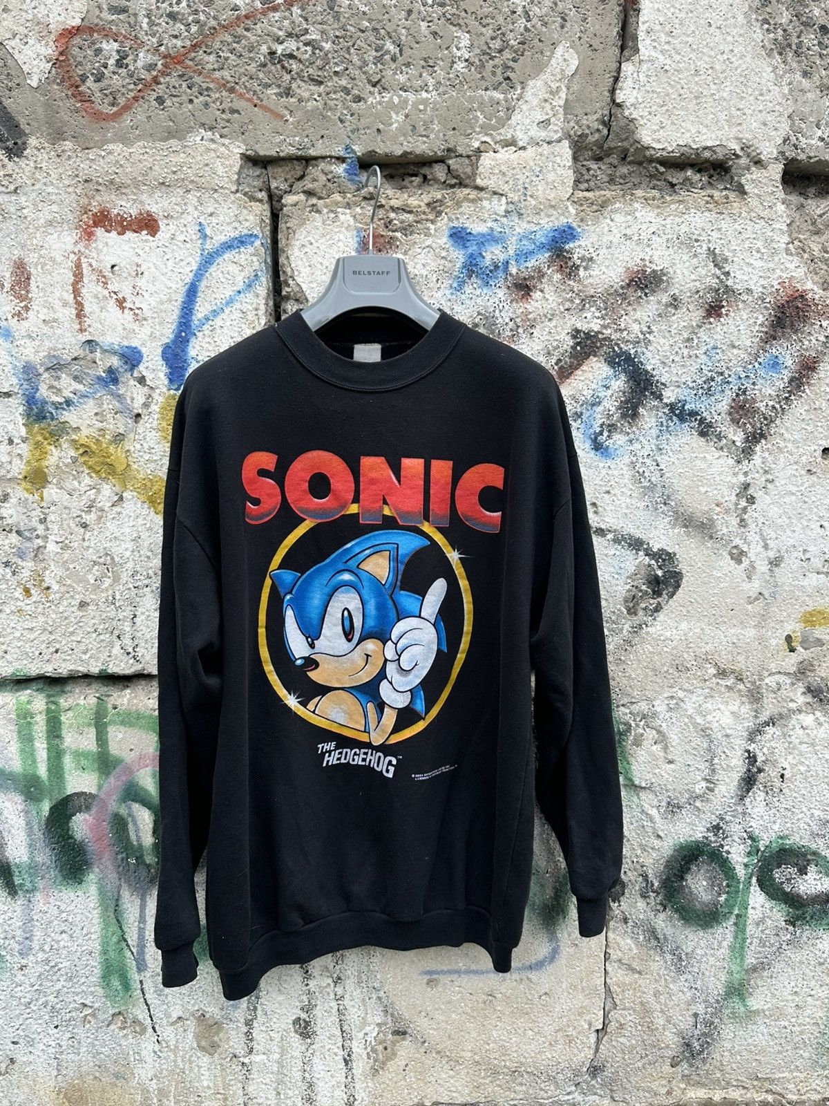 Vintage Very Rare Vintage SEGA Sonic the Hedgehog 1991 XL Size US XL / EU 56 / 4 - 1 Thumbnail