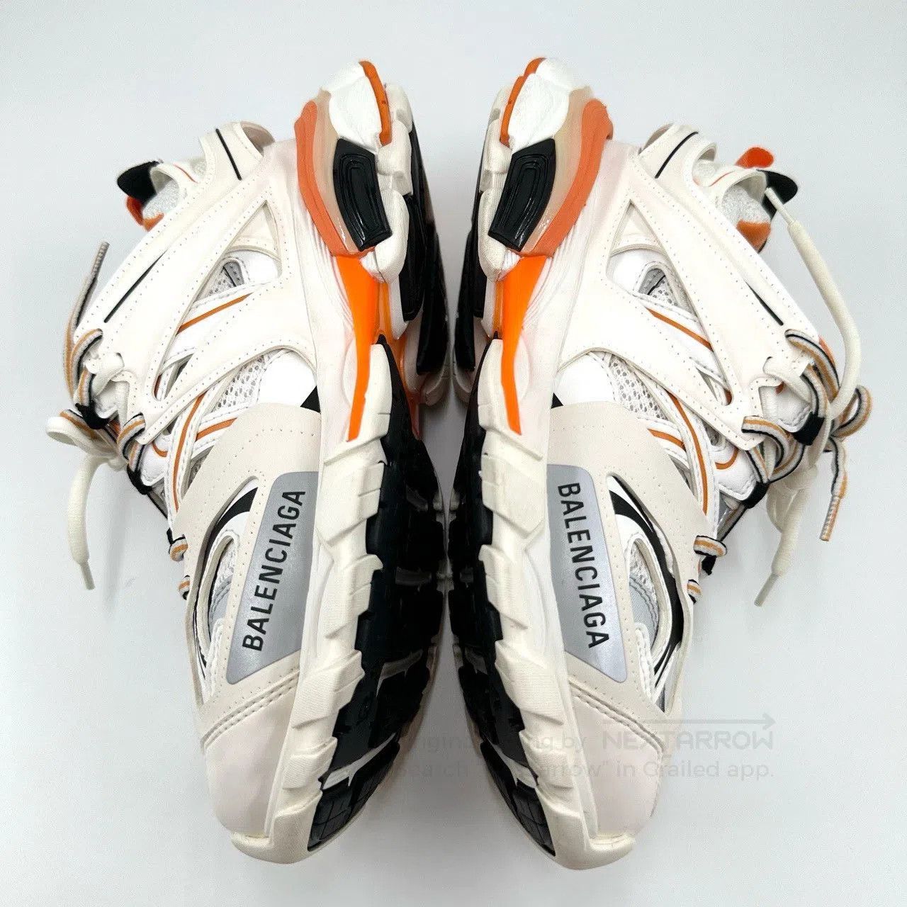 Balenciaga Balenciaga Track White Orange Sneakers. Size US 7 / IT 37 - 7 Thumbnail