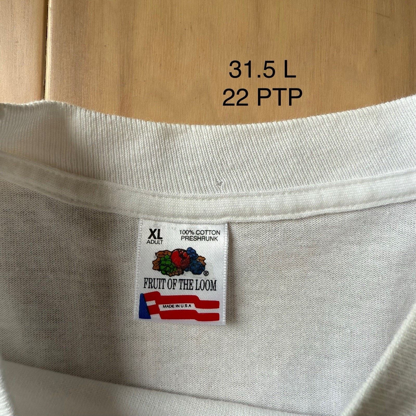 Vintage Vintage Anal Retentive Shirt White Made in USA Comedy Movie Size US XL / EU 56 / 4 - 6 Thumbnail