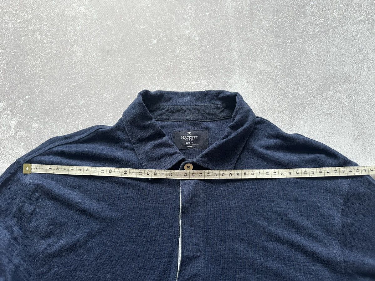 Designer × Hackett Hackett long sleeve t-shirt linen dark blue size L Size US L / EU 52-54 / 3 - 9 Thumbnail