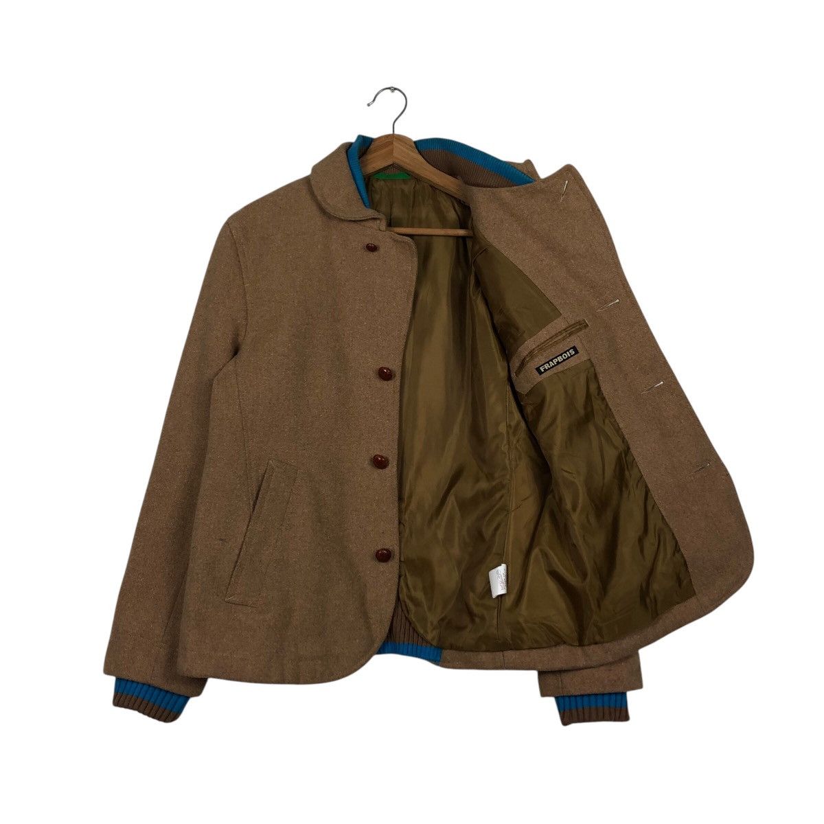 Issey Miyake 📌Vintage Wool Jacket Cropped Frapbois Issey Miyake Size US M / EU 48-50 / 2 - 12 Thumbnail