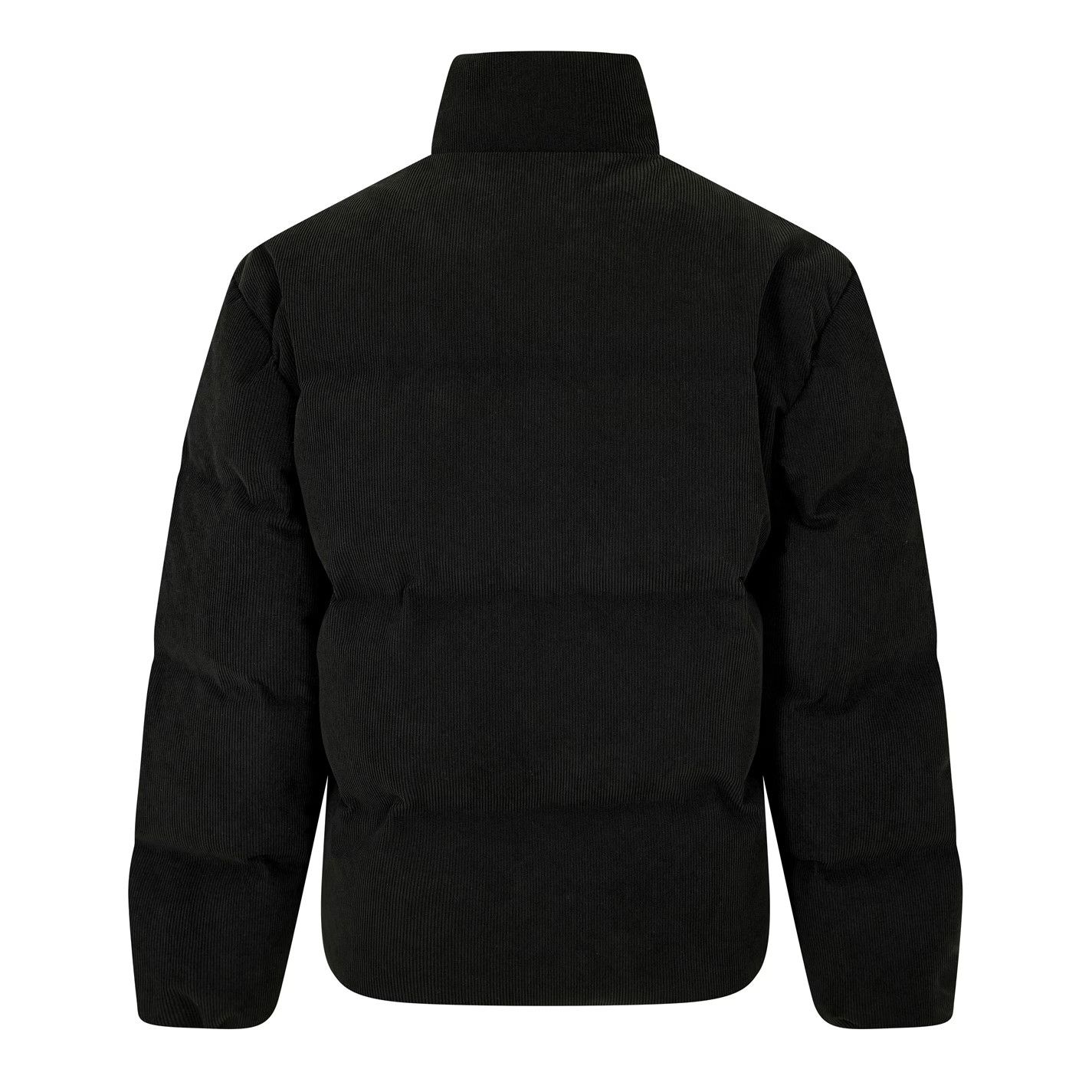 Palm Angels o1g2r1mq0426 Tree Logo Corduroy Down Puffer Jacket Black Size US XS / EU 42 / 0 - 2 Thumbnail