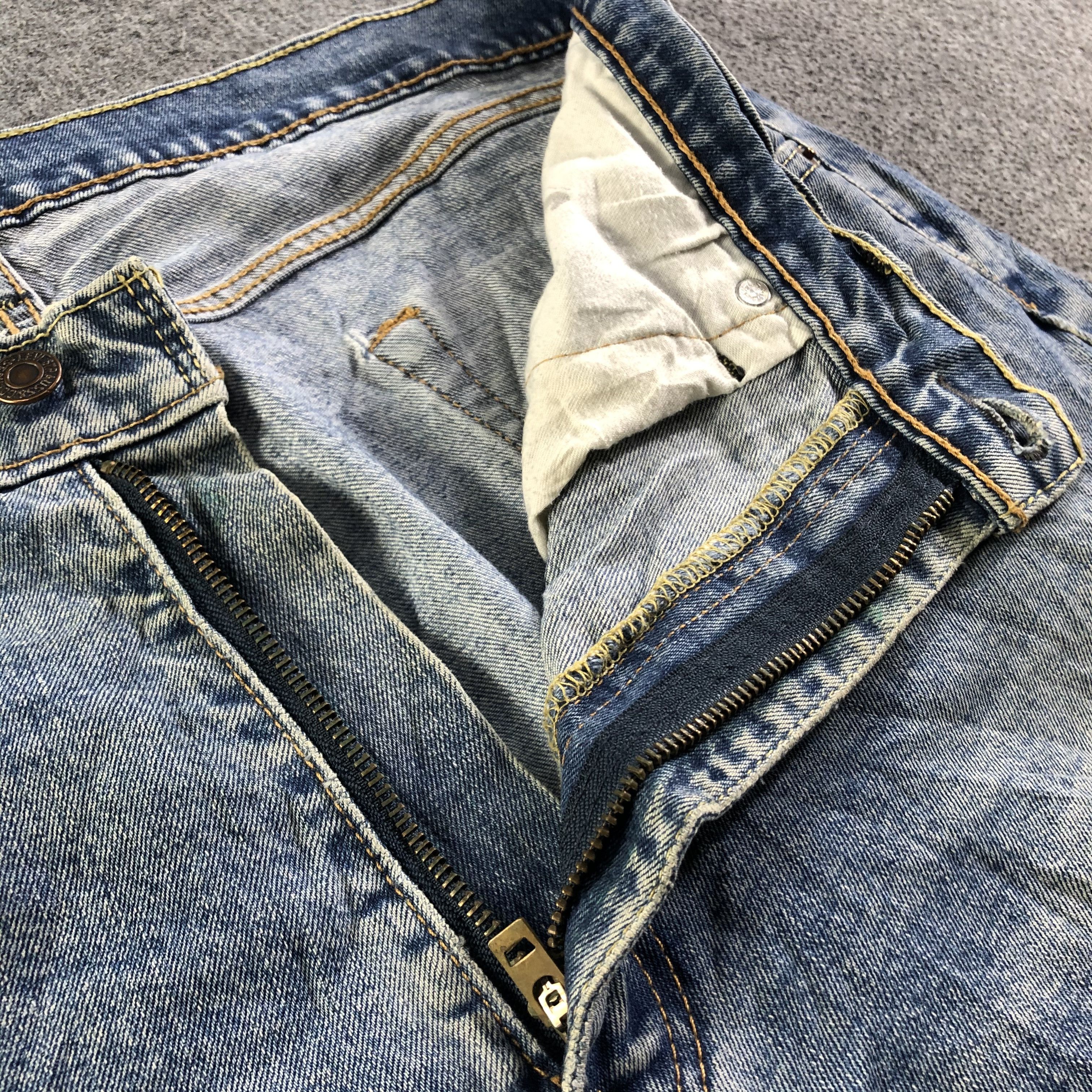 Levi's Vintage Blue Wash Levis 505 Jeans-J4216 Size US 36 / EU 52 - 8 Thumbnail