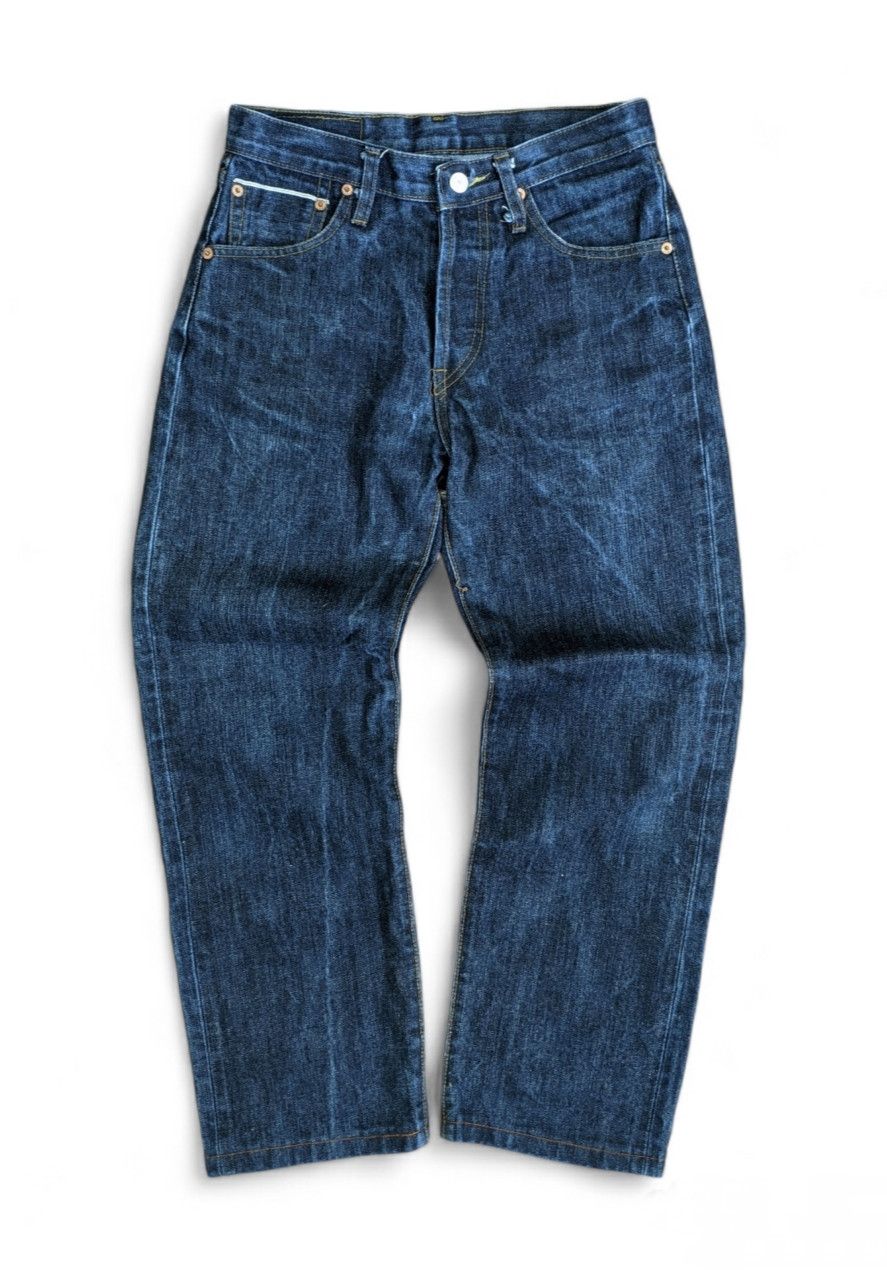 Levi's VTG 90 LEVI'S 501XX Big E Selvedge Denim Jeans Logo Pocket Size US 30 / EU 46 - 10 Thumbnail