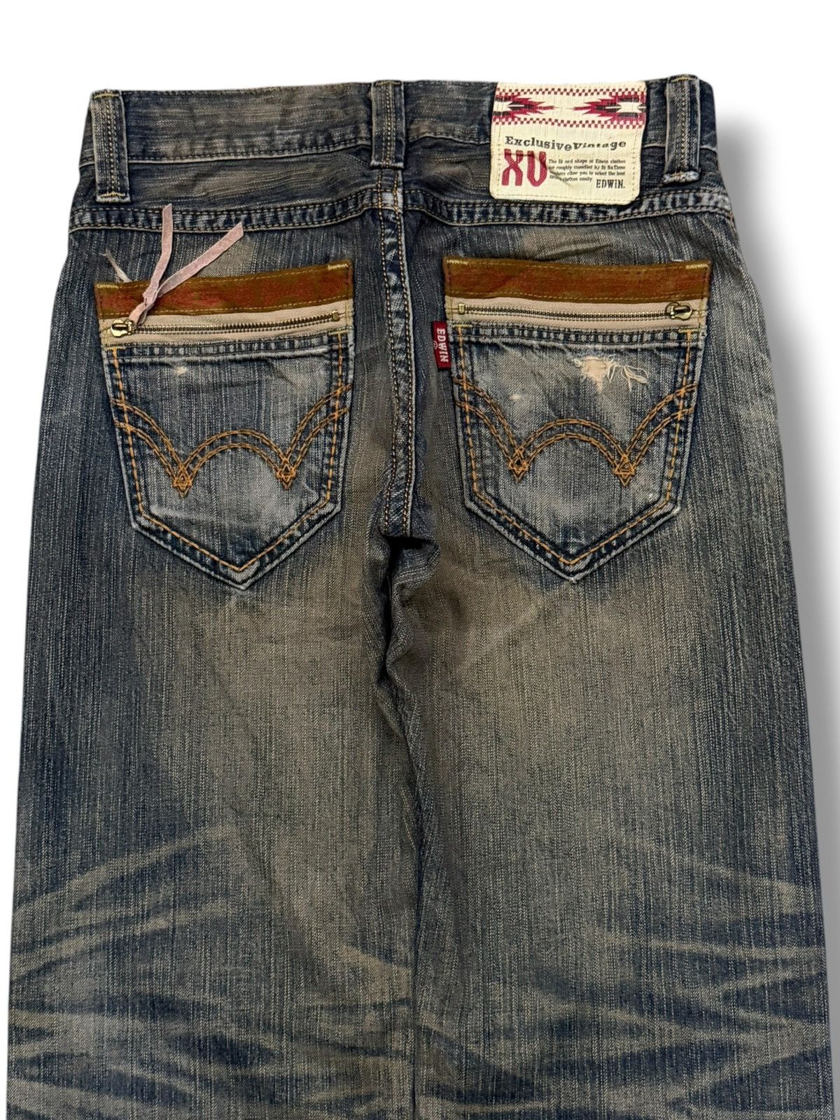 Edwin Vintage Edwin 434 XVS Japanese Denim Jeans | Relaxed Fit W32 Size US 32 / EU 48 - 5 Thumbnail