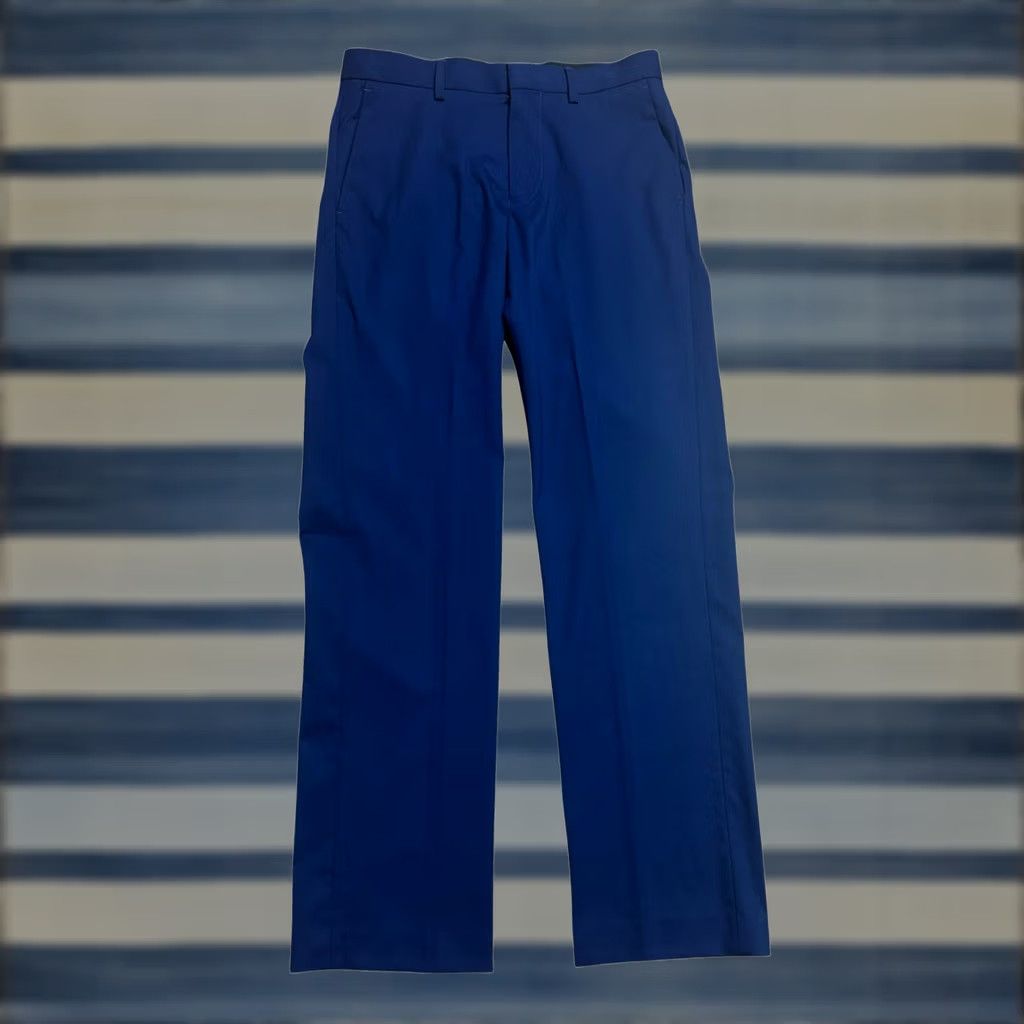 Murano VINTAGE? No — Murano Dress Pants Slacks Men 29x32 Navy Blue 29 Regular Tapered Front Pockets Flat Front Zip Button Hook & Eye Comfort City Theme Size US 29 - 1 Thumbnail