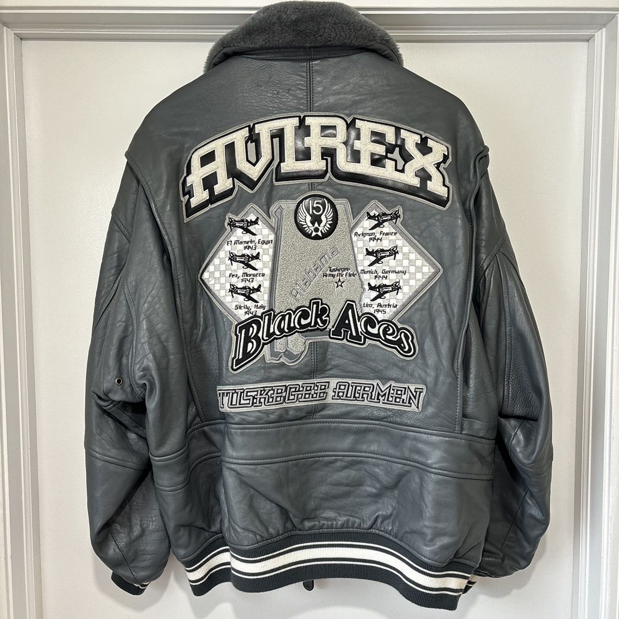 Avirex × Vintage Vintage Avirex Tuskegee Airmen Jacket Size XL Size US XL / EU 56 / 4 - 1 Thumbnail