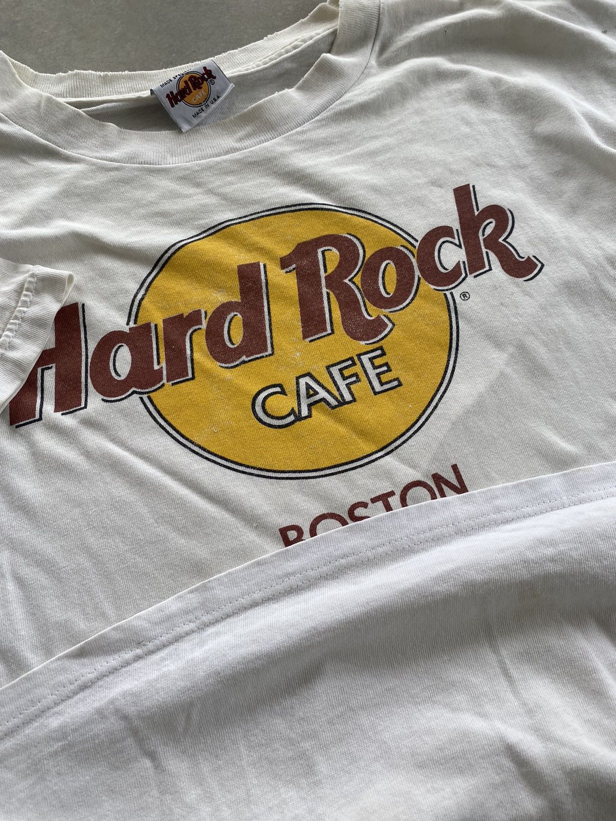 Hard Rock Cafe × Vintage VINTAGE HARD ROCK CAFE BOSTON TEE Size US M / EU 48-50 / 2 - 5 Thumbnail