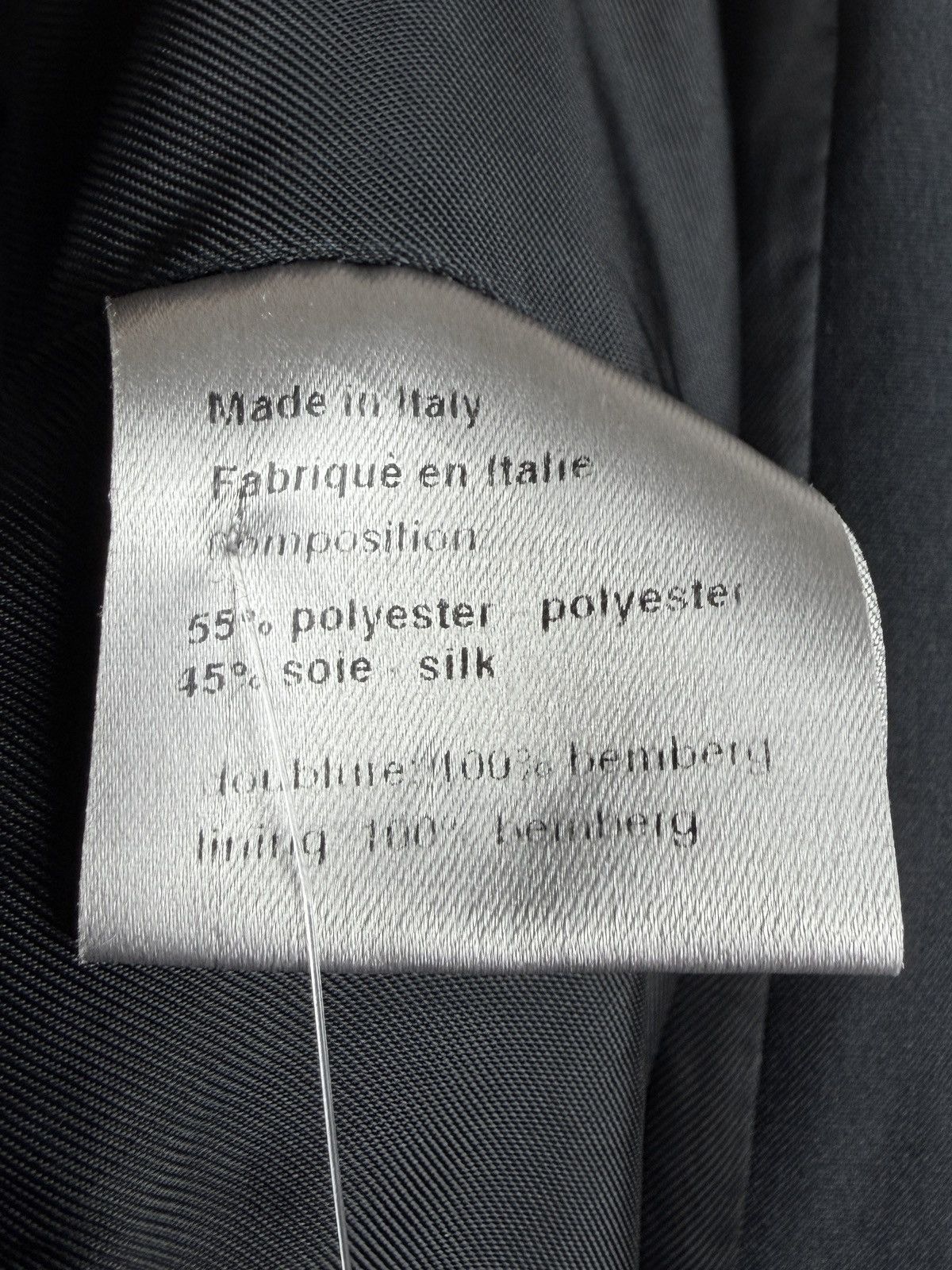 Dior × Hedi Slimane SS03 Dior Homme Follow Me Hedi Slimane Silk Zip Jacket Size US M / EU 48-50 / 2 - 9 Thumbnail