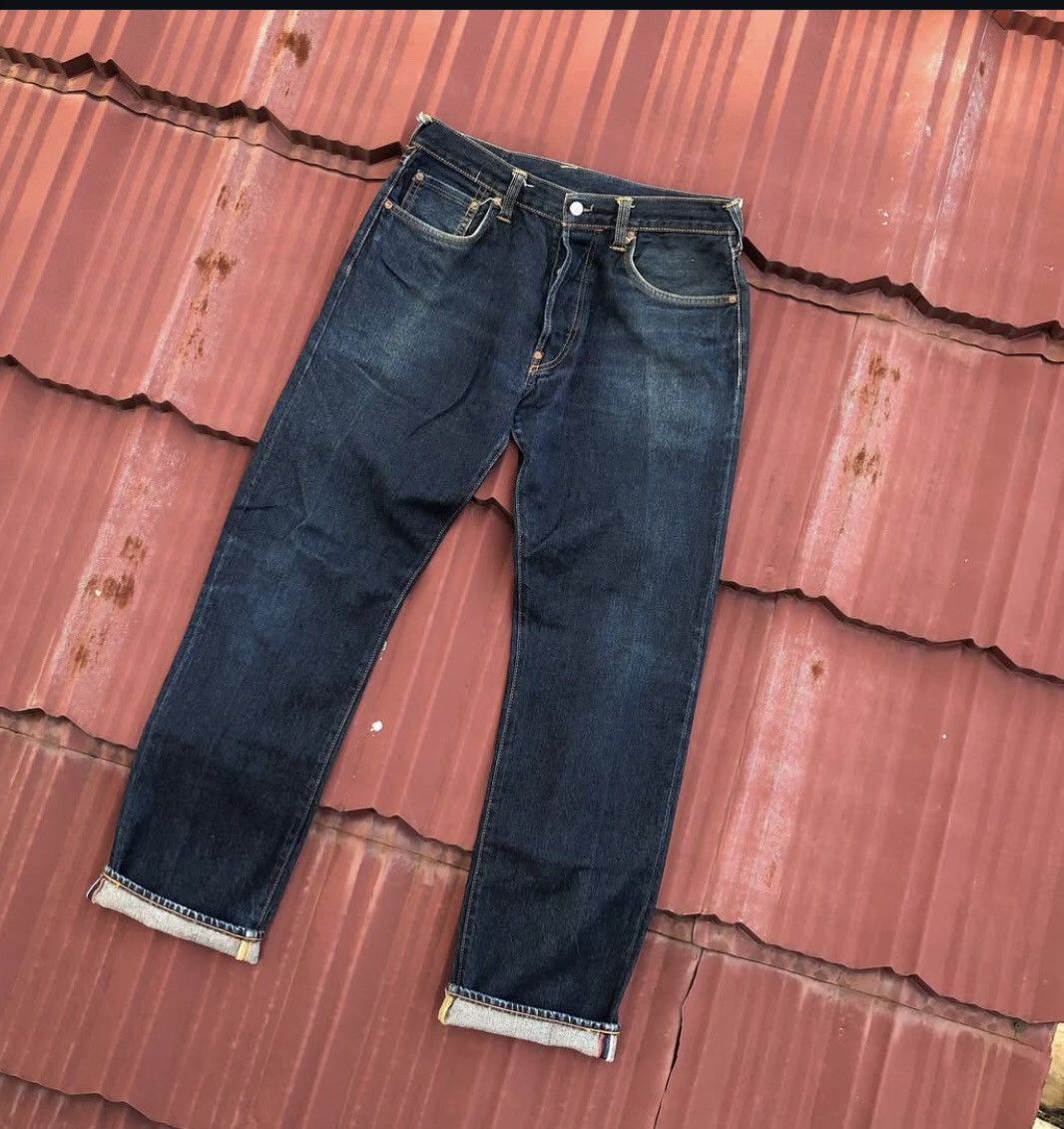 Japanese Brand Evisu selvegde denim Size US 31 - 2 Thumbnail