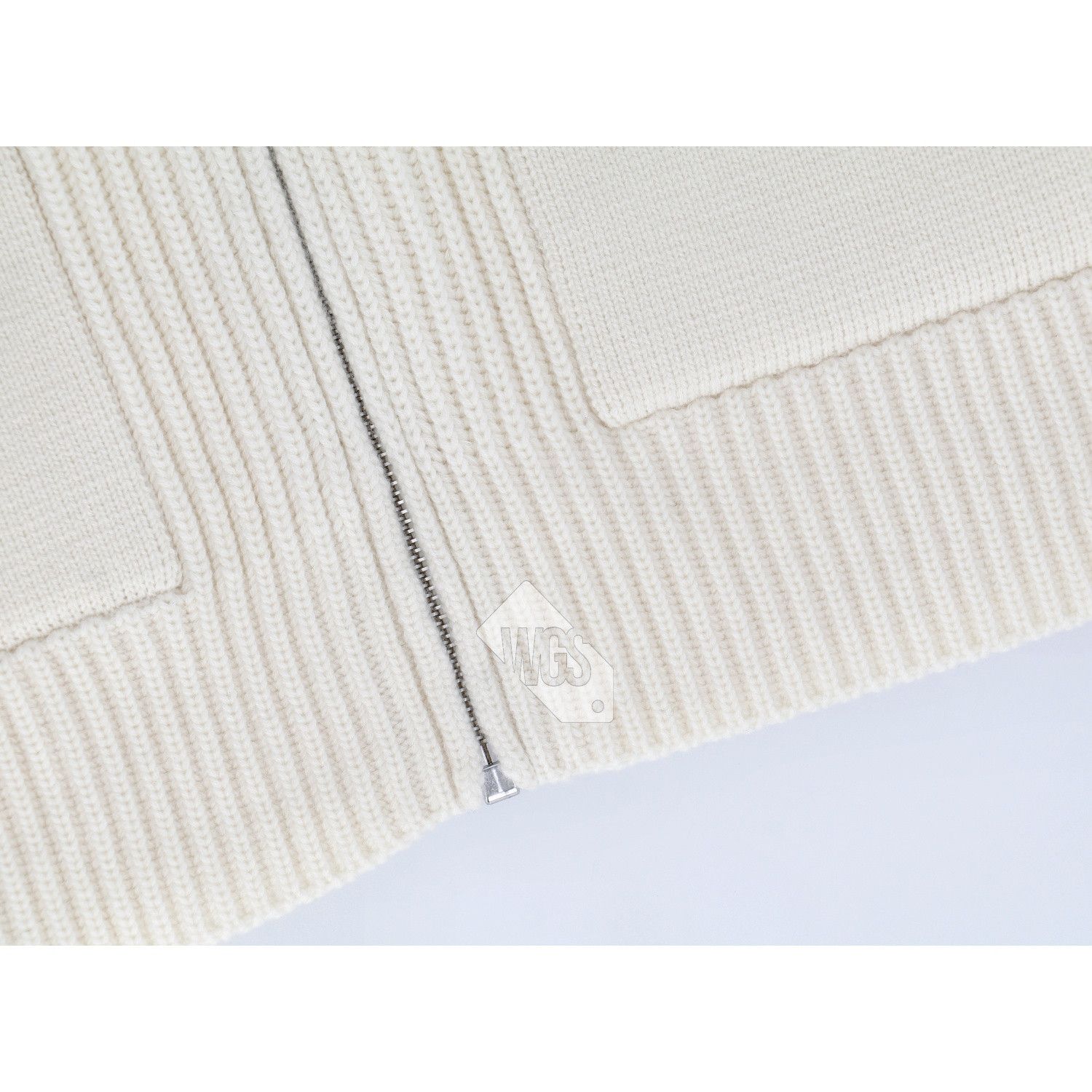 Hermes Hermes H Wool knit jacket Blanc Naturel Size 36 Size XS / US 0-2 / IT 36-38 - 16 Thumbnail