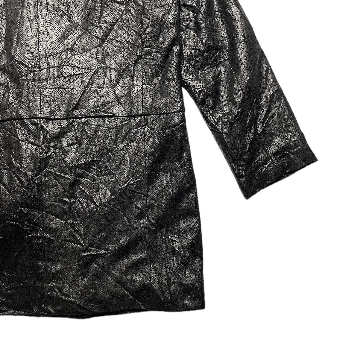 If Six Was Nine 🇯🇵 PETILLANTE SNAKE SKIN BUTTON UP LONG JACKET Size US L / EU 52-54 / 3 - 8 Thumbnail