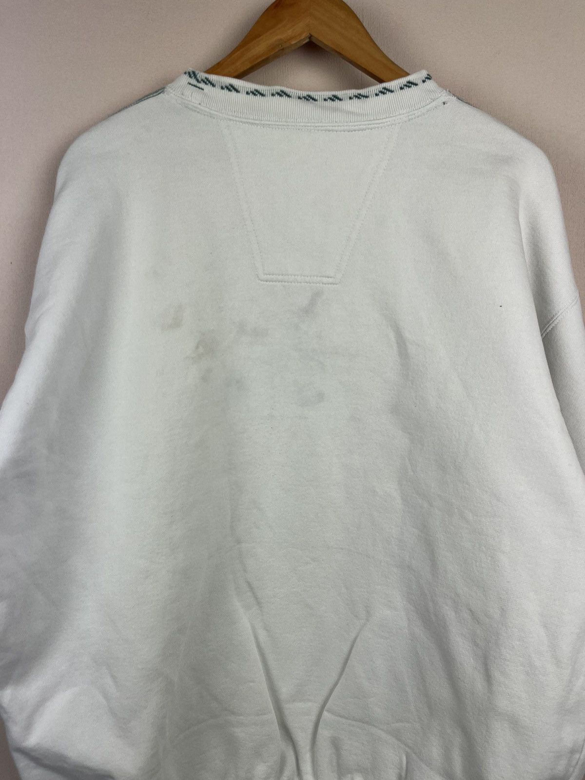Adidas Vintage Adidas Equipment Sweatshirt Big Logo White Size US XL / EU 56 / 4 - 13 Thumbnail