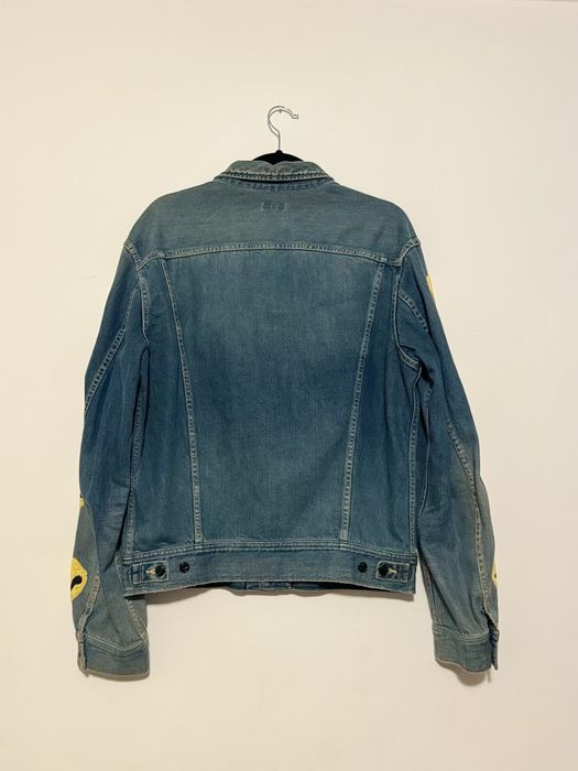 Kapital smiley hot sale denim jacket