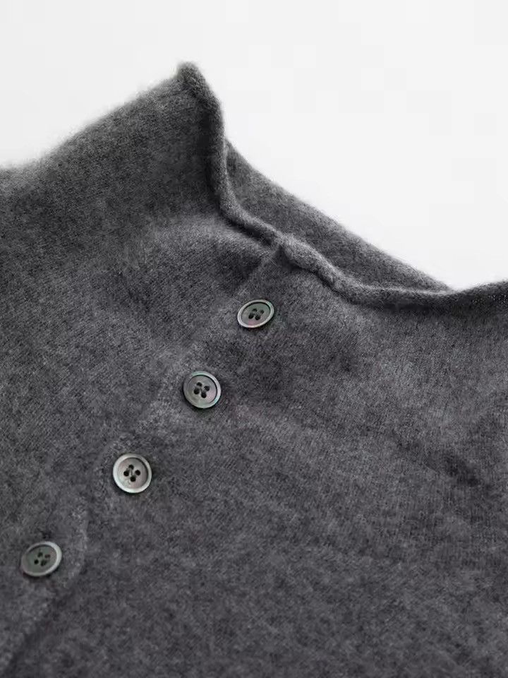 Extreme Cashmere 100% Cashmere Pullover Sweater Cardigan Casual Turtleneck Size M / US 6-8 / IT 42-44 - 6 Thumbnail