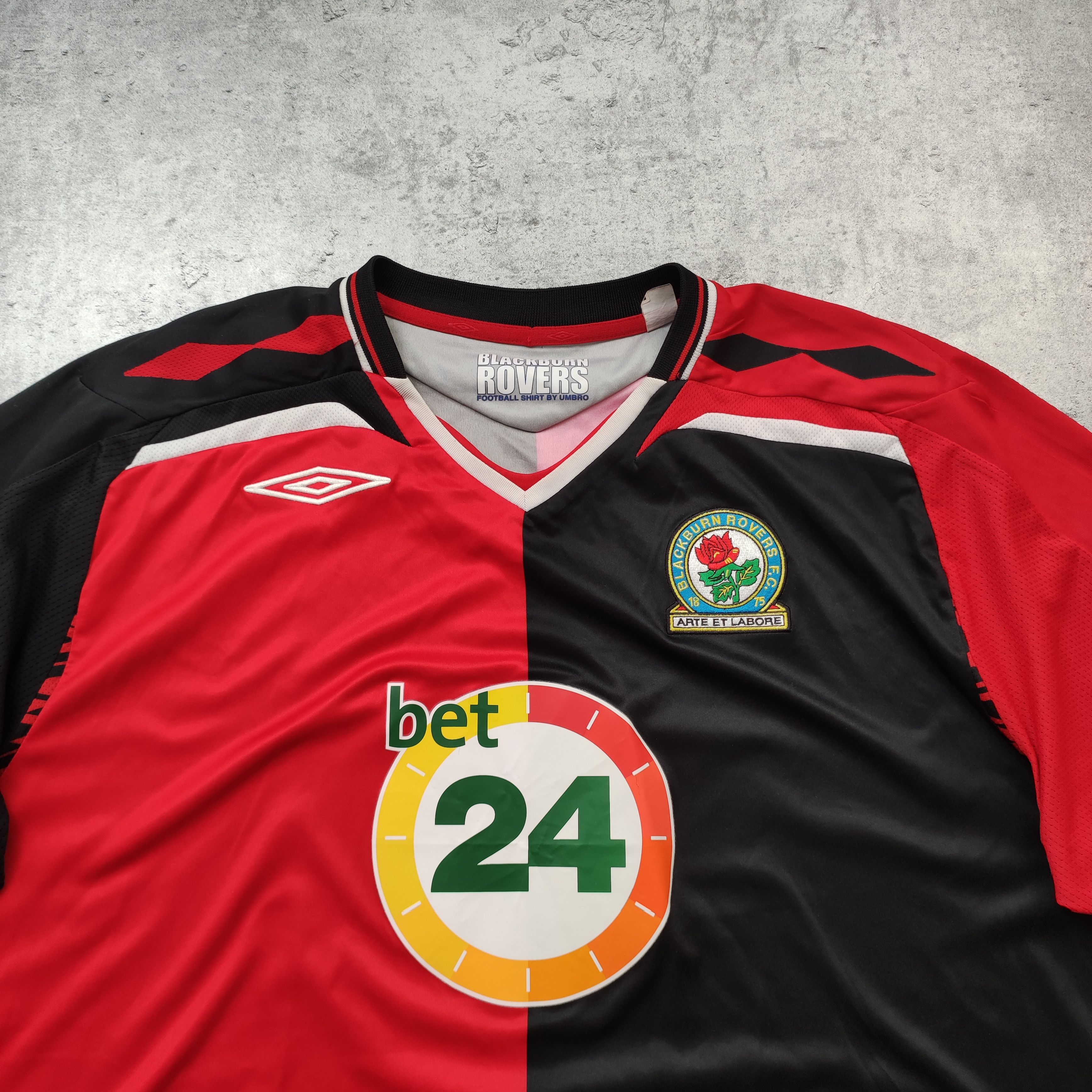 Vintage Vintage Rare 2007/08 Football Blackburn Rovers Away Kit Size US XXL / EU 58 / 5 - 5 Thumbnail