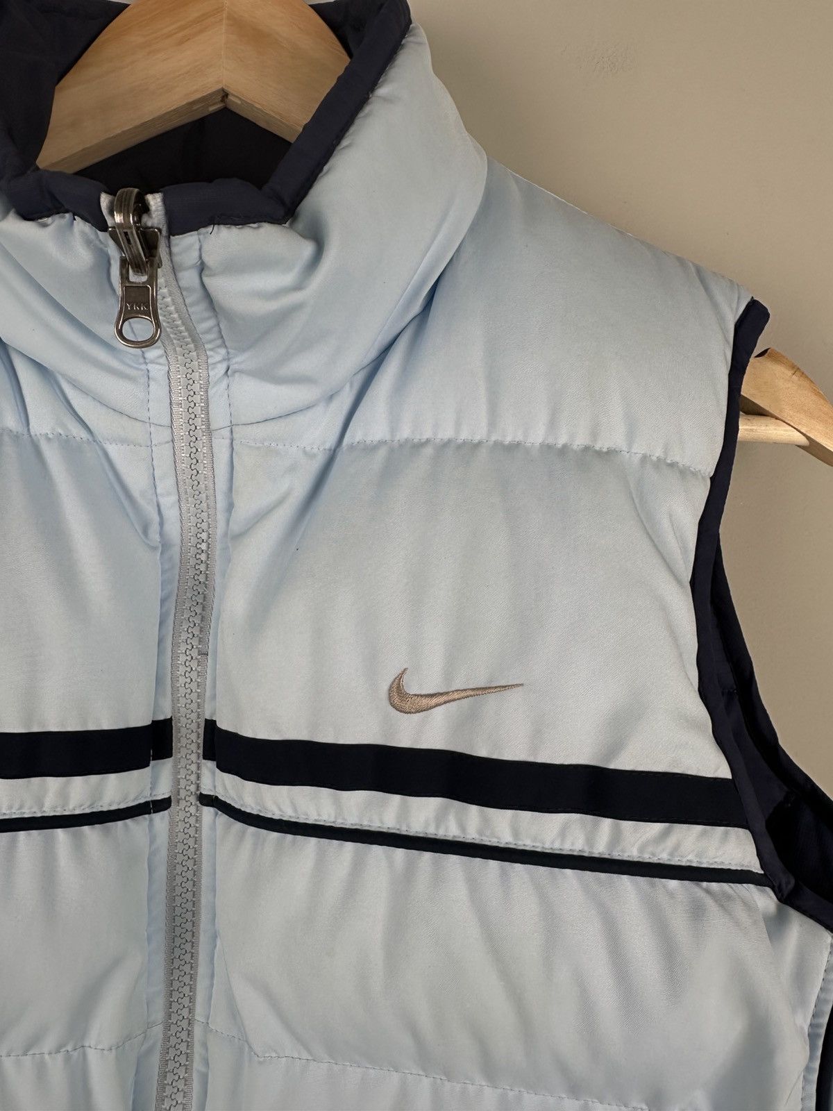 Nike Vintage Y2k Nike Puffer Gilet Womens Size L / US 10 / IT 46 - 5 Thumbnail