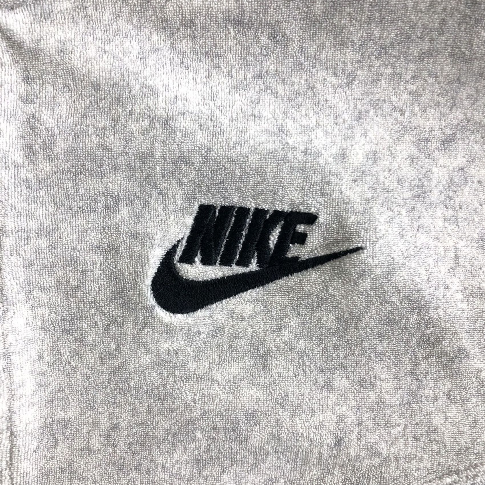 Nike Nike Classic Embroidered Swoosh Full Zip Gray SZ M Fleece Jacket Sweatshirt Y2K Womens Regular Jacket Size M / US 6-8 / IT 42-44 - 3 Thumbnail