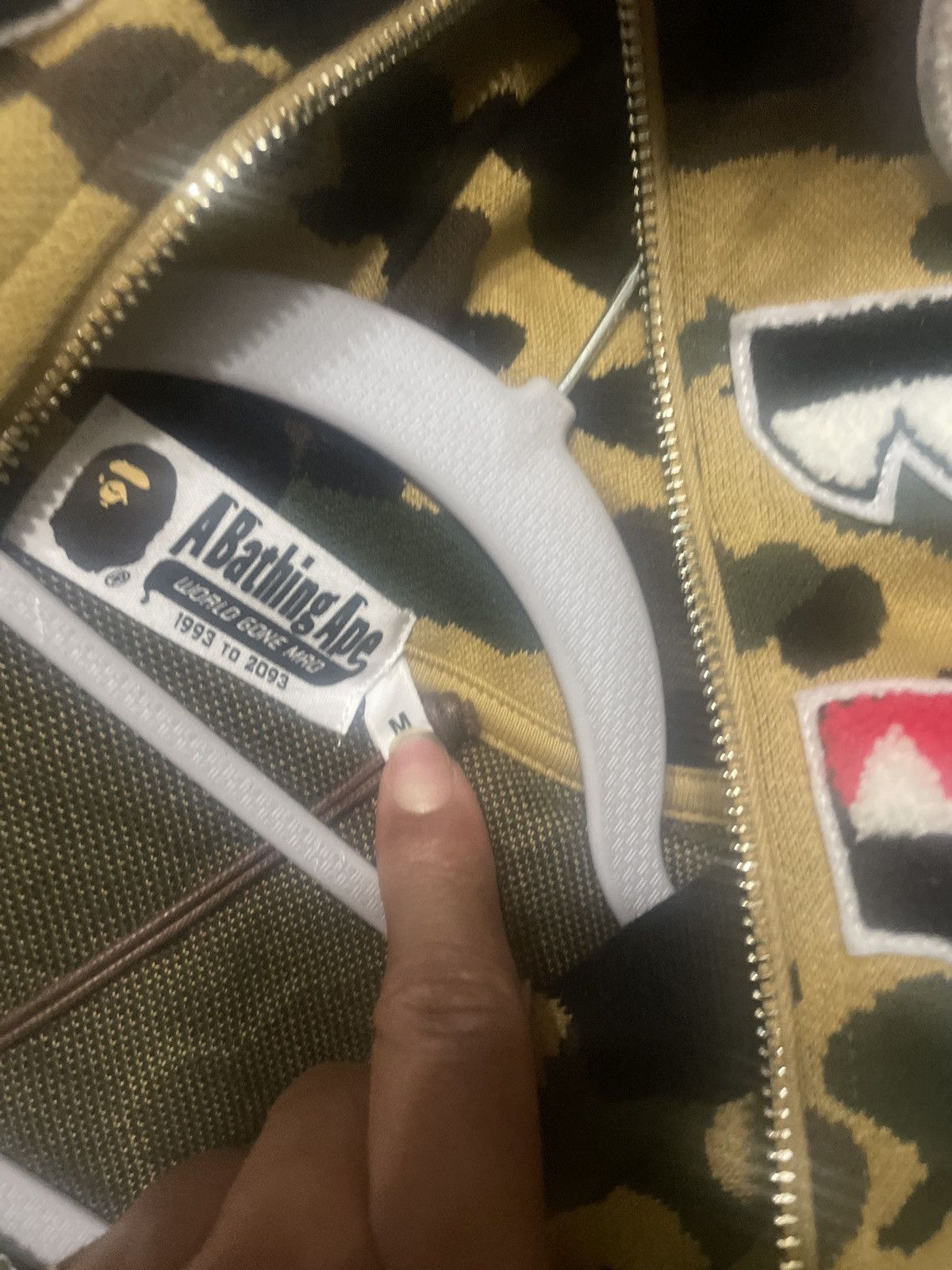 Bape 1st yellow camo