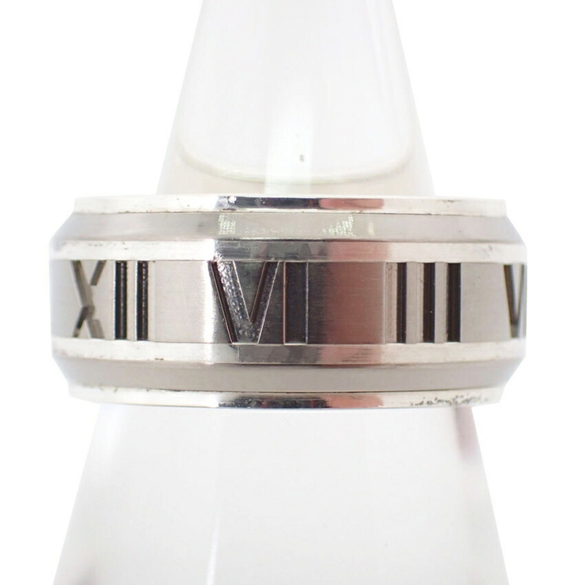 Tiffany & Co. TIFFANY SV925 Titanium Atlas Ring, size 9 Size ONE SIZE - 1 Thumbnail