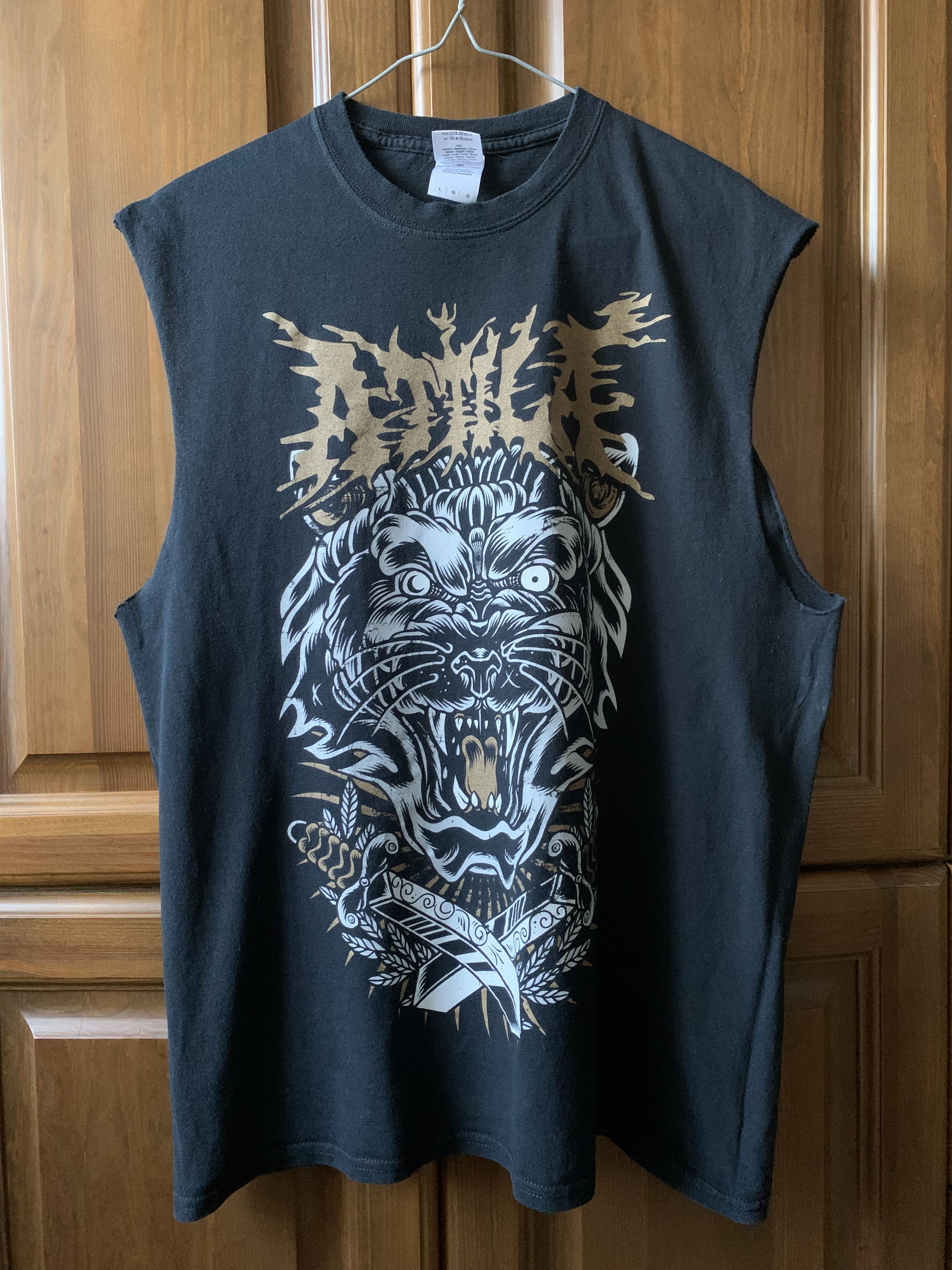 Band Tees Attila Vintage Tank Top Big Logo Metal Band Rare Size US L / EU 52-54 / 3 - 7 Thumbnail